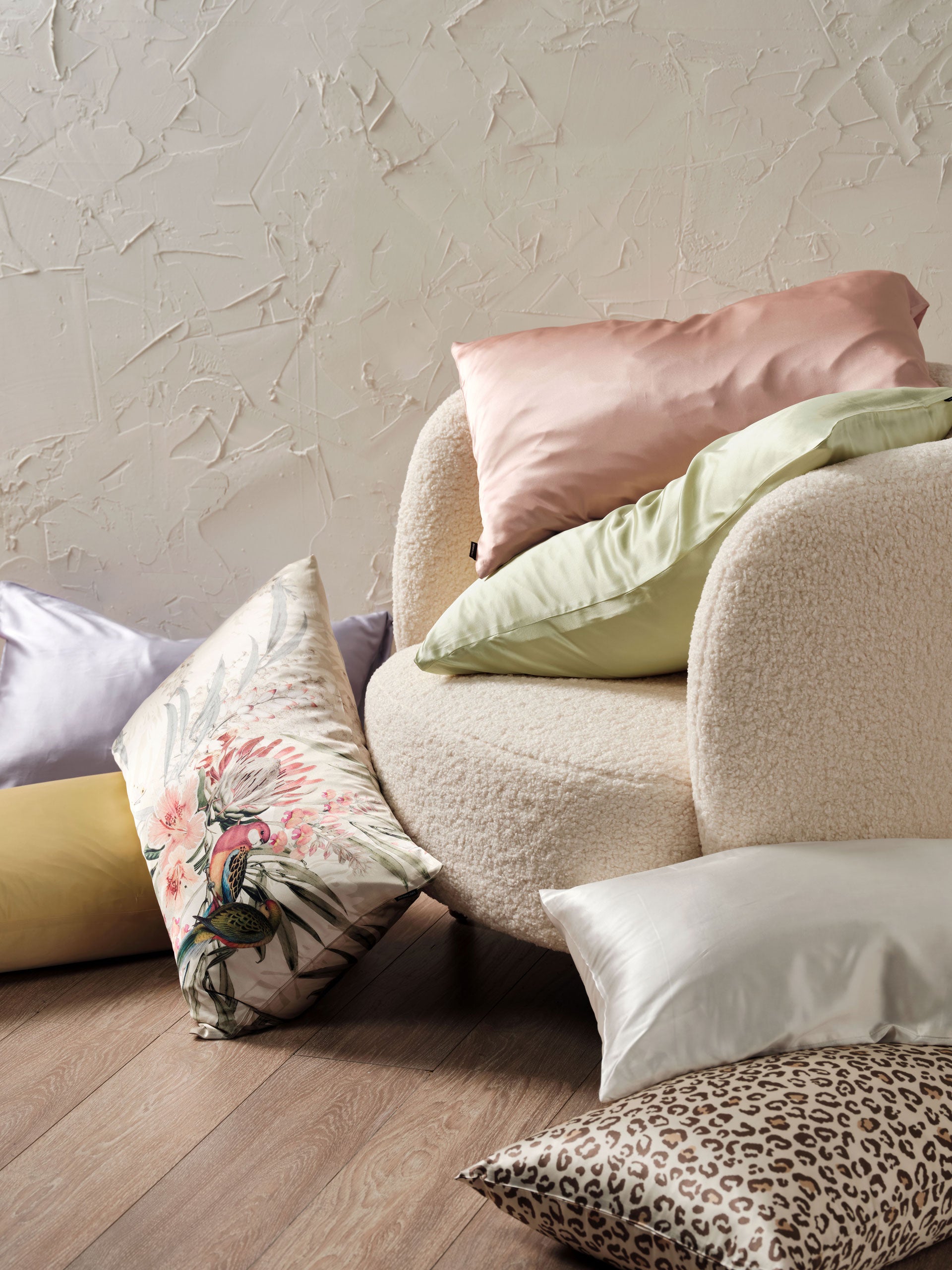 Silk Seafoam Pillowcase