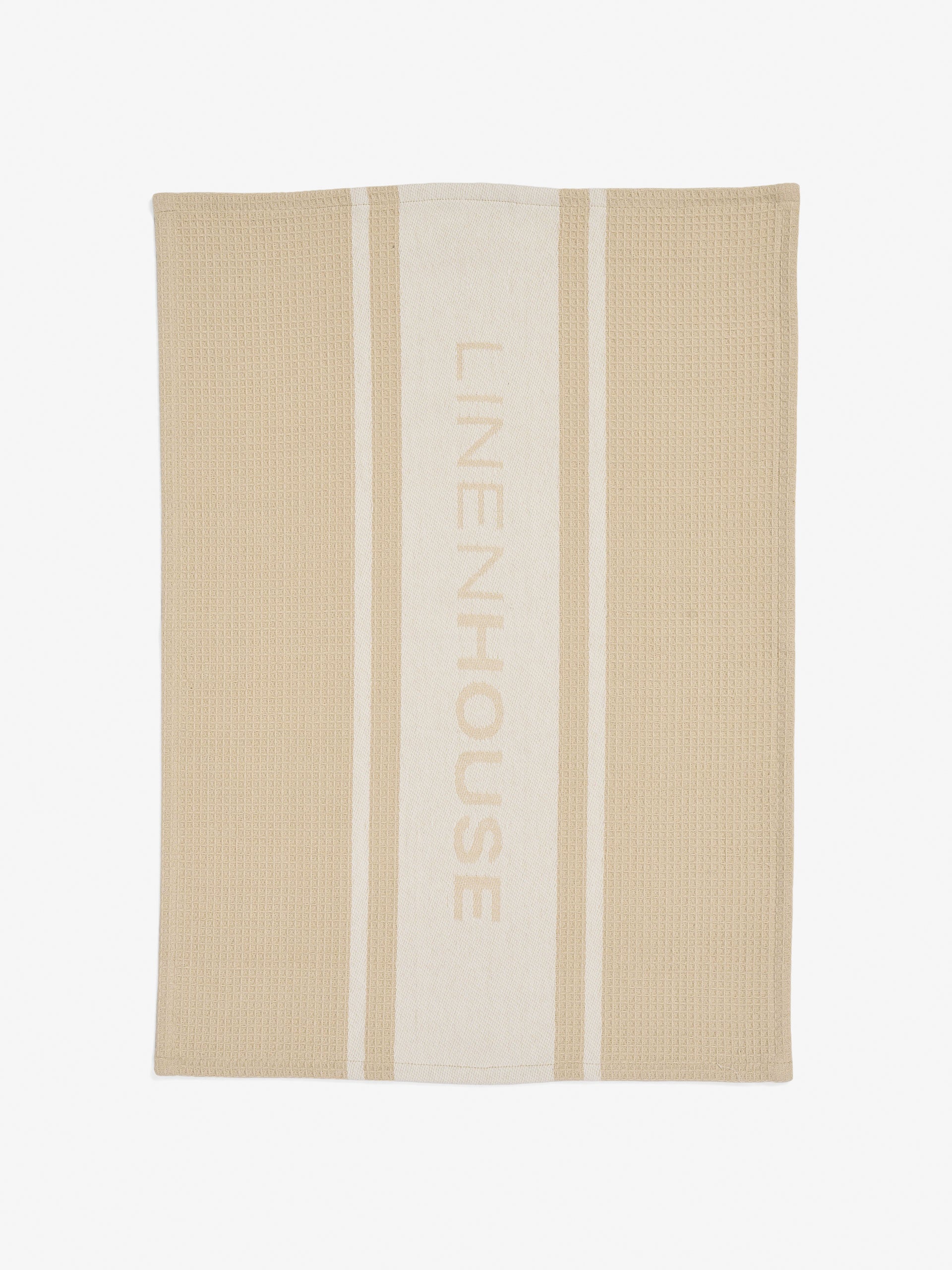 Linen House Sand Tea Towel