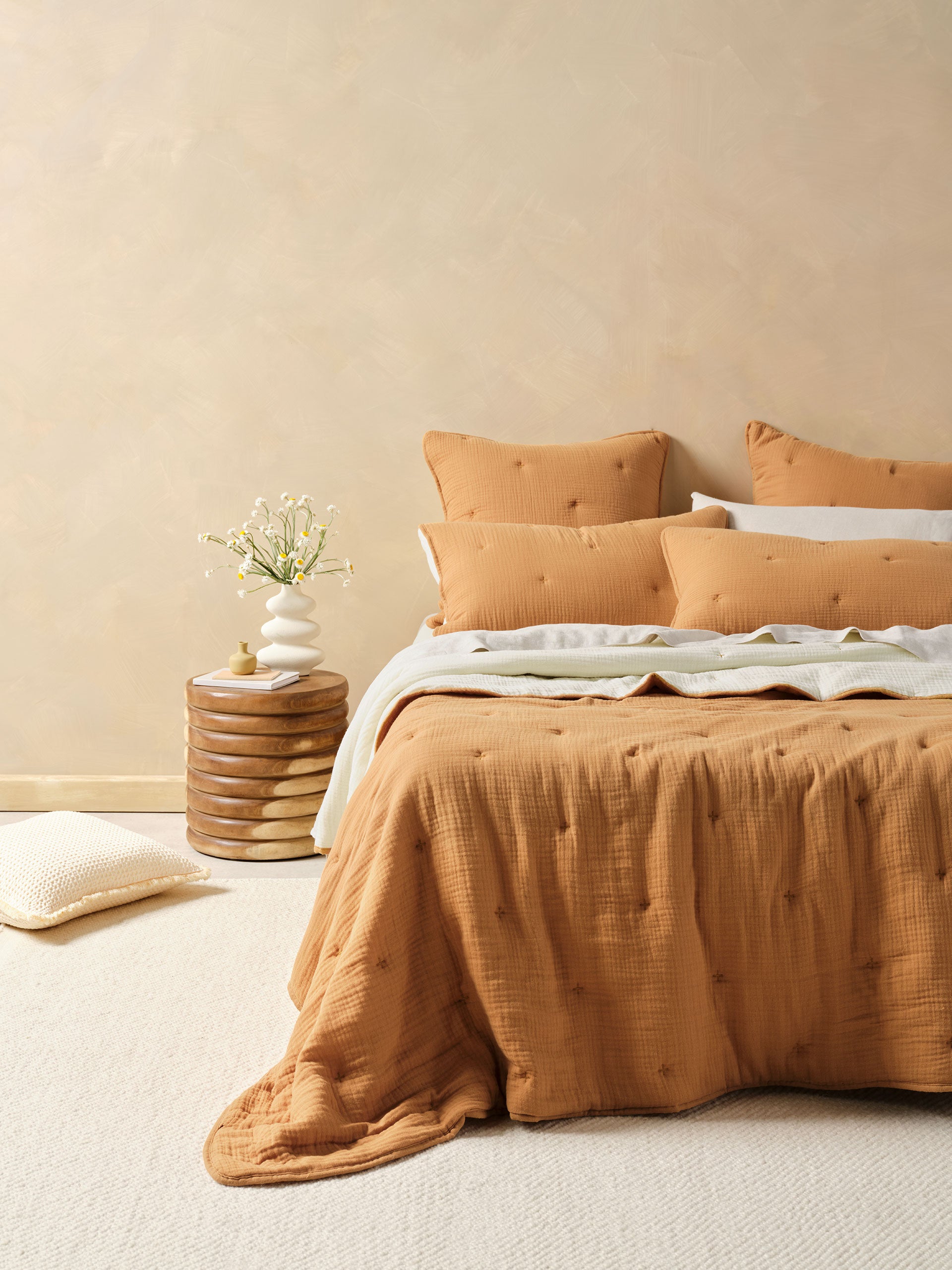 Somerset Cinnamon Coverlet