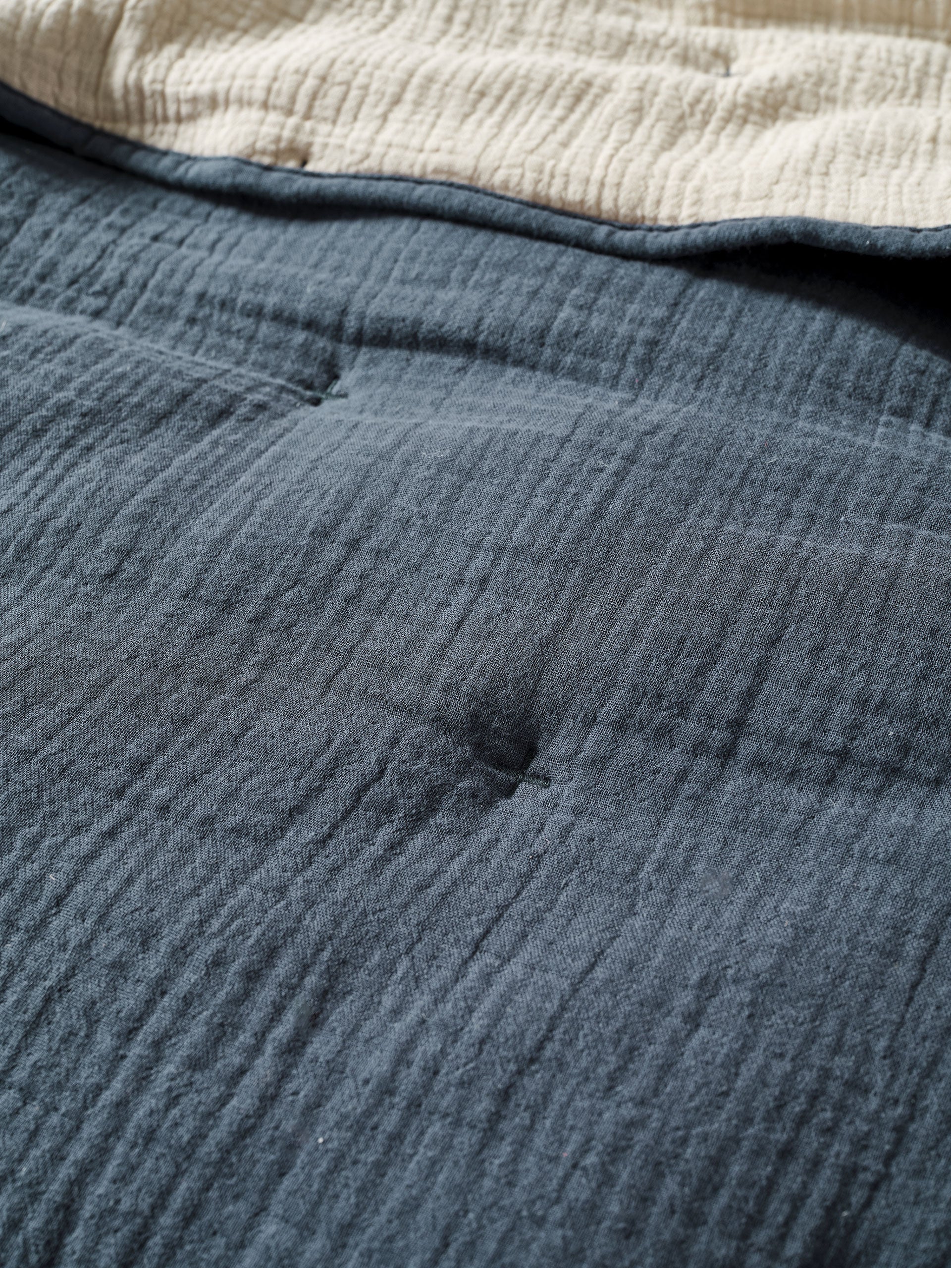 Somerset Navy Coverlet