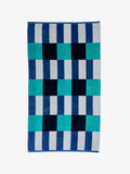 Square Blue Beach Towel