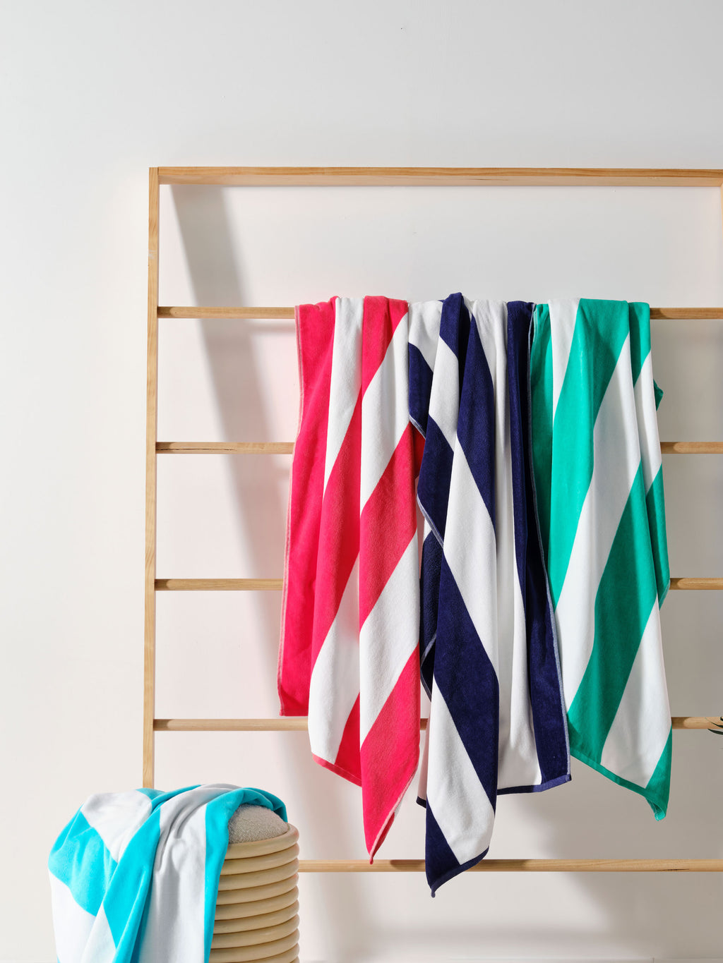 Portofino Green Beach Towel
