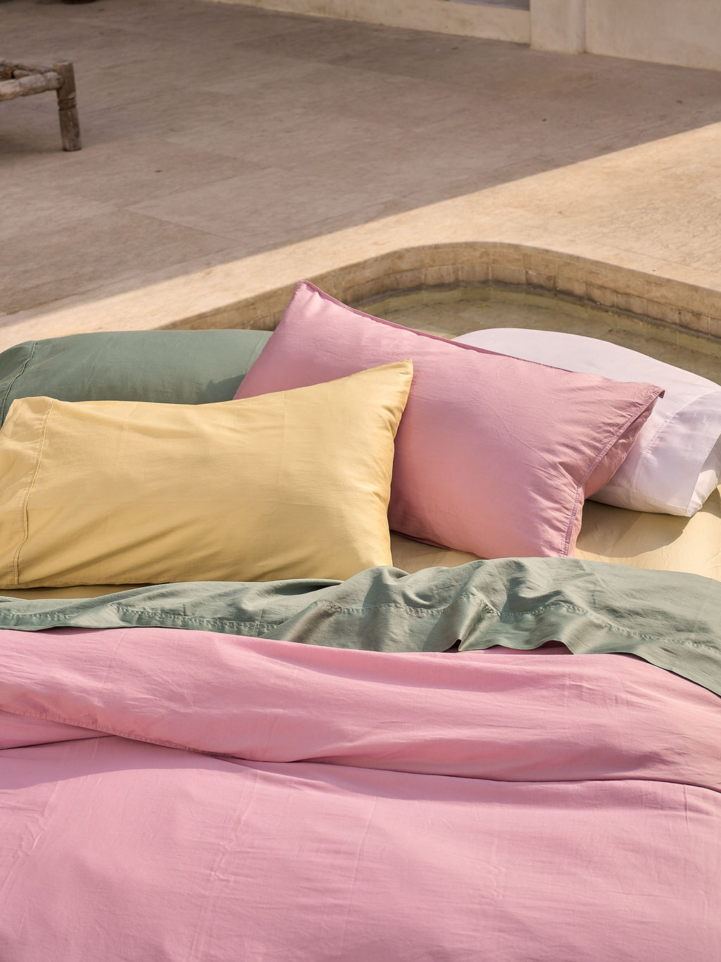 Surf Wash Seafoam Sheet Set