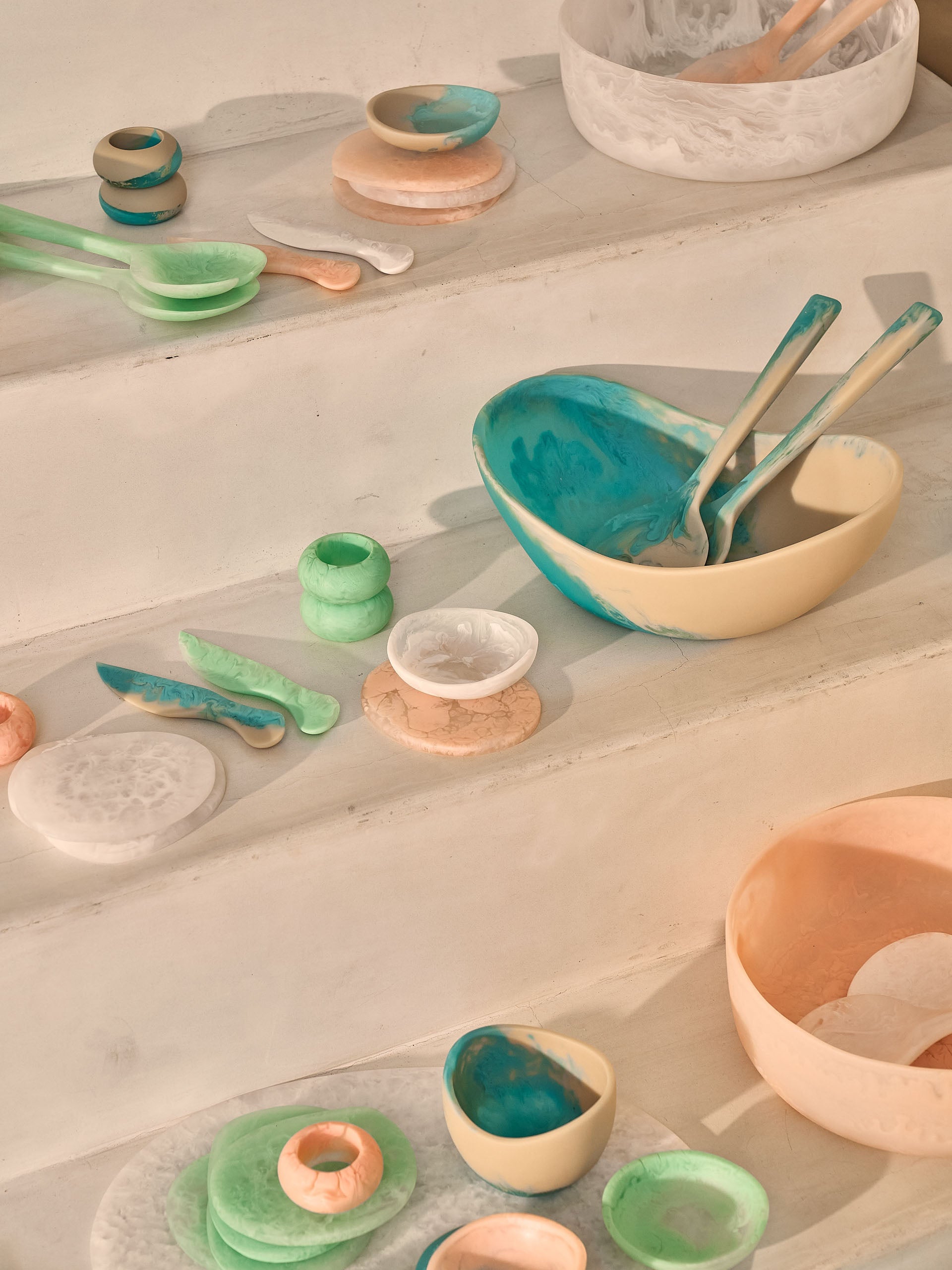 Resin Beach Napkin Ring