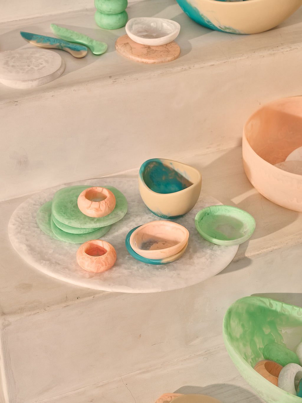 Resin Mint Coaster
