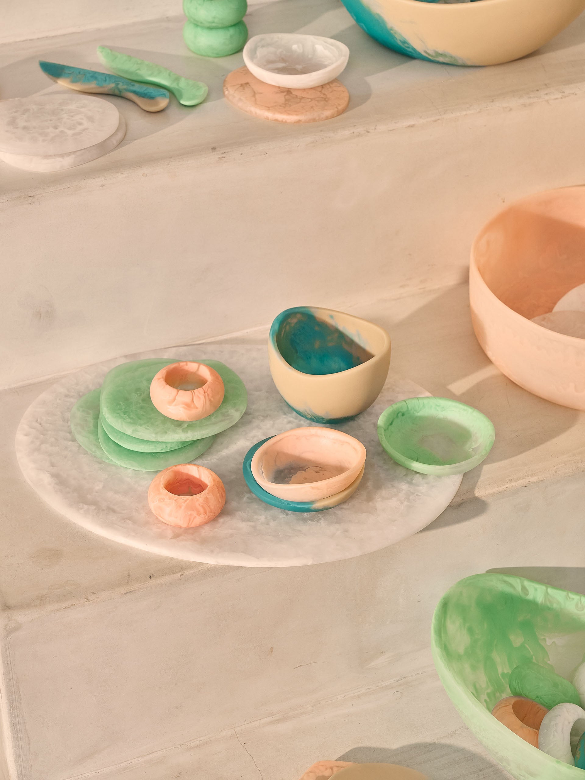Resin Mint Coaster
