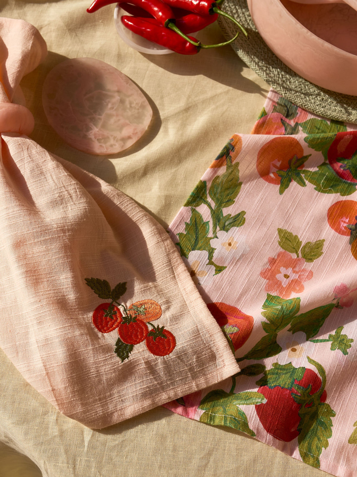 Nimes Lemon Round Tablecloth