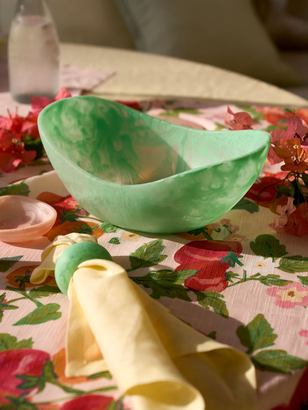 Nimes Lemon 4-Piece Napkin Set