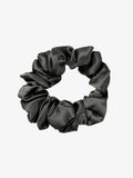 Silk Charcoal Scrunchie
