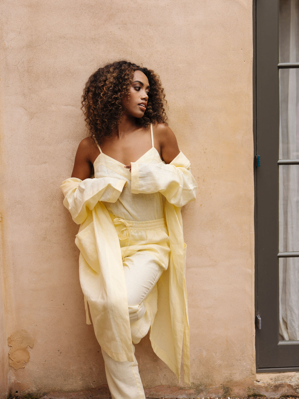 Nimes Lemon Pants