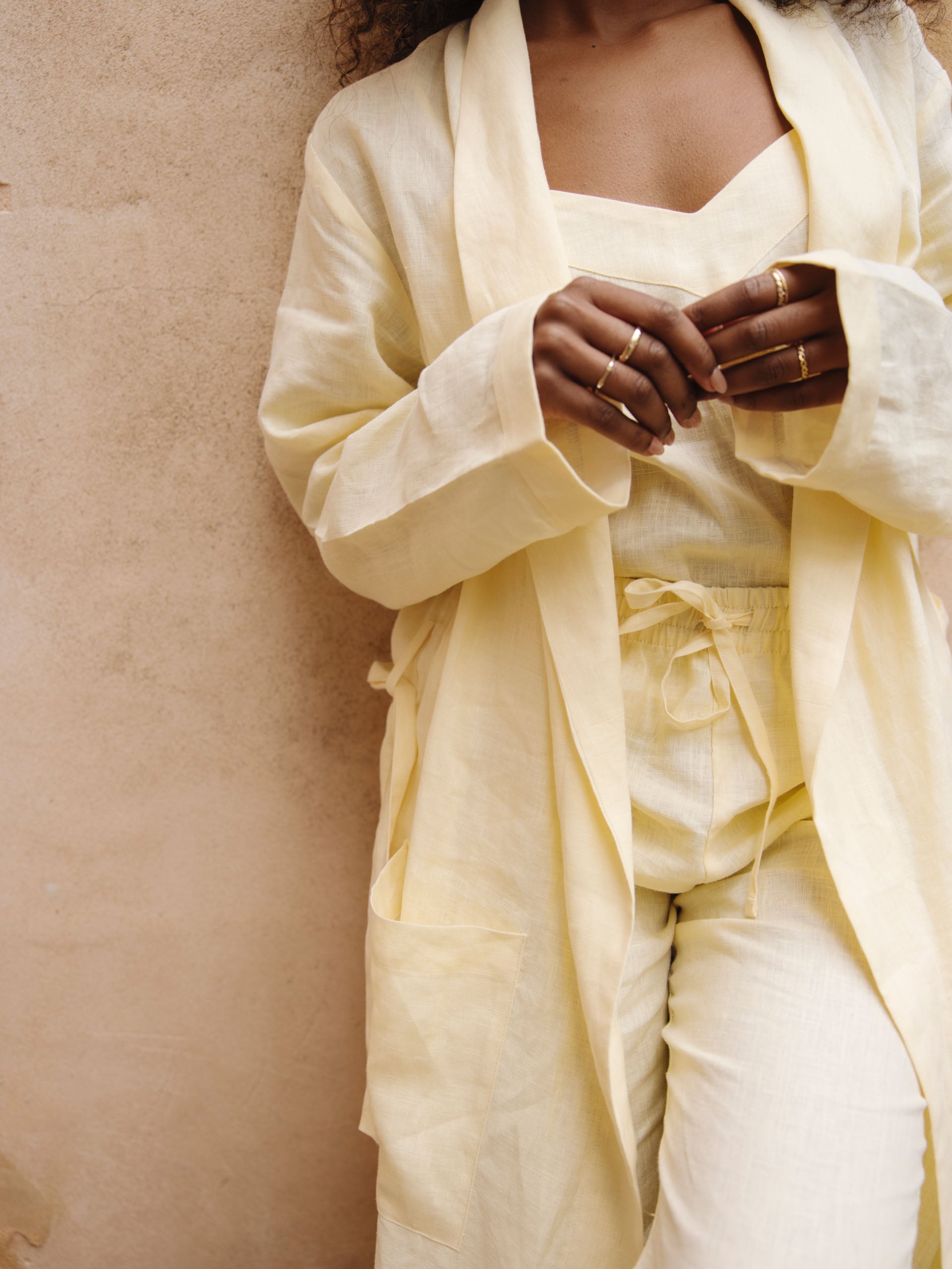 Nimes Lemon Robe