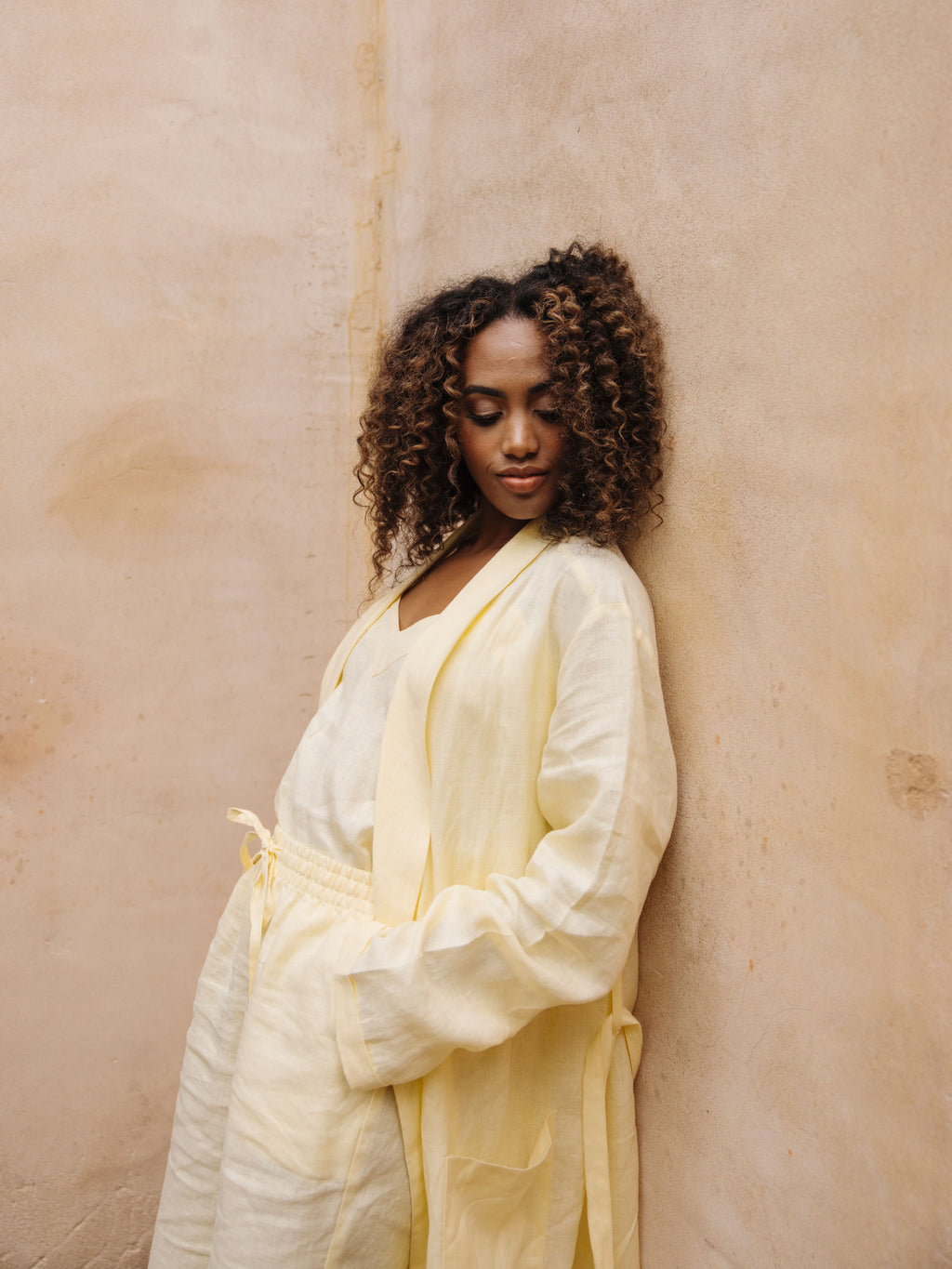 Nimes Lemon Robe