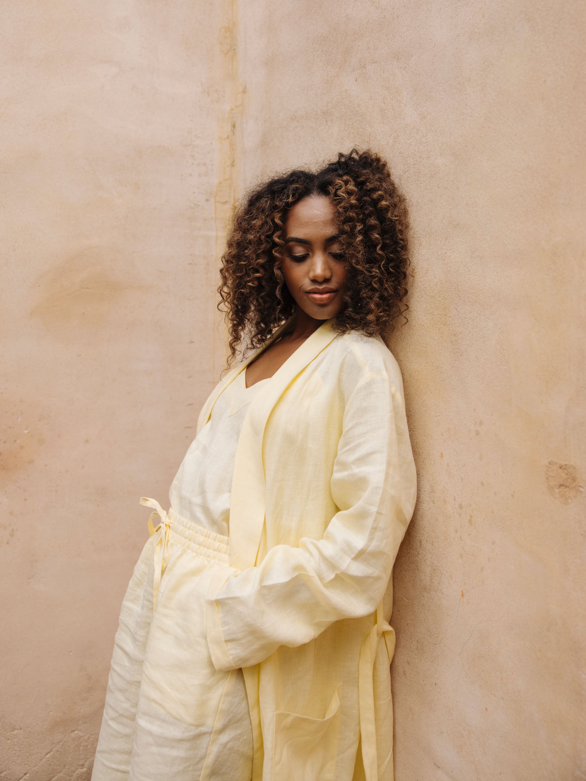 Nimes Lemon Robe