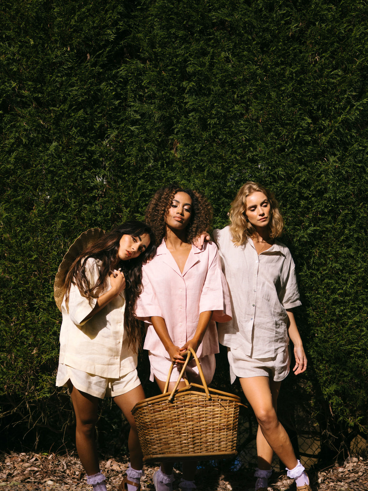 Nimes Lemon Wide-Sleeved Shirt