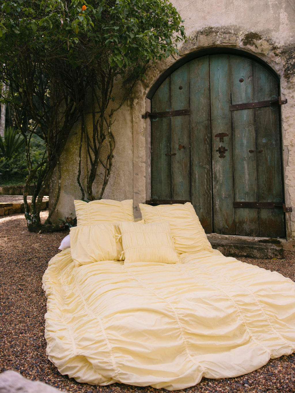 Layla Lemon Quilt Cover Set
