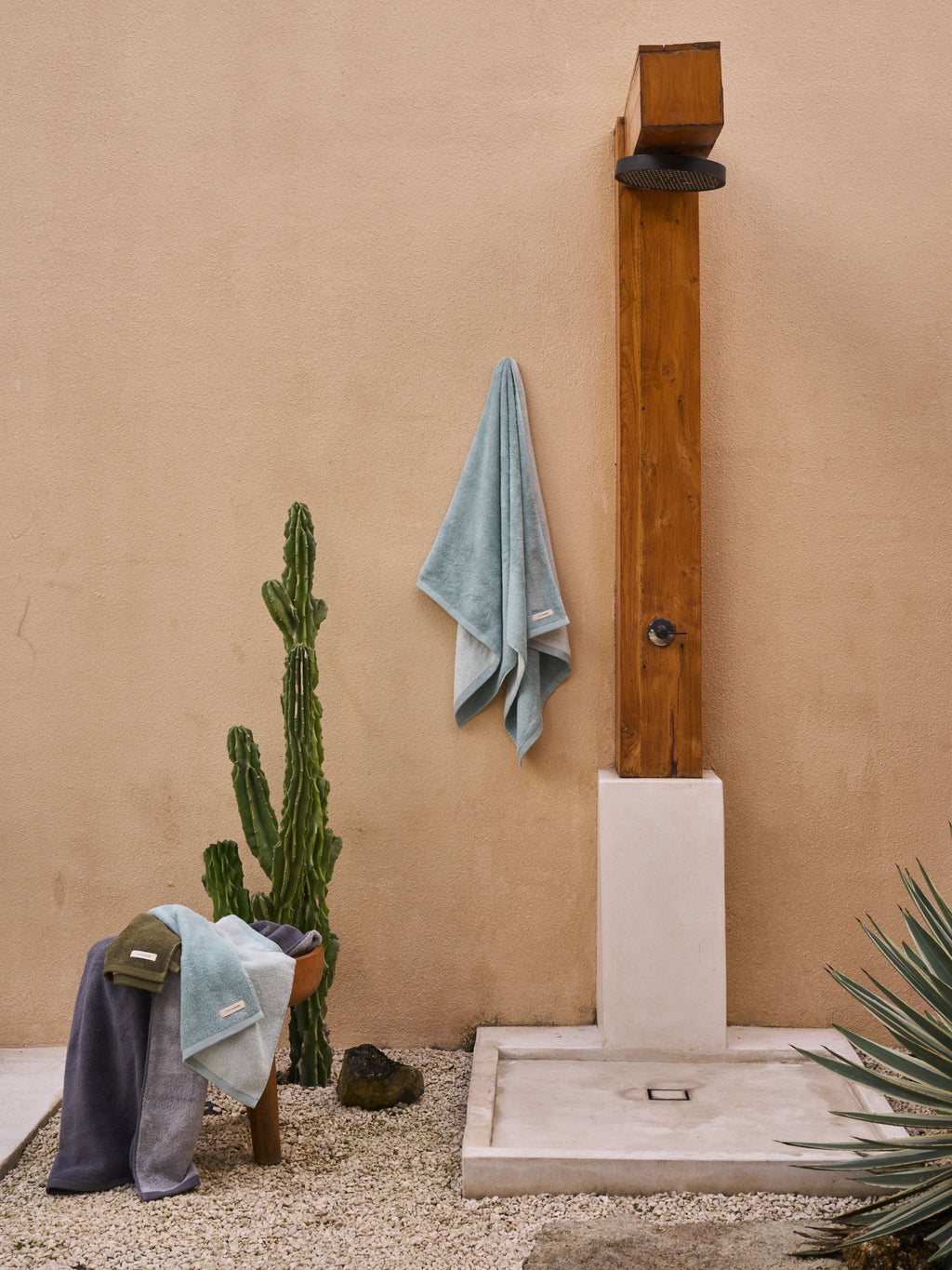 Otway Olive Bath Towel
