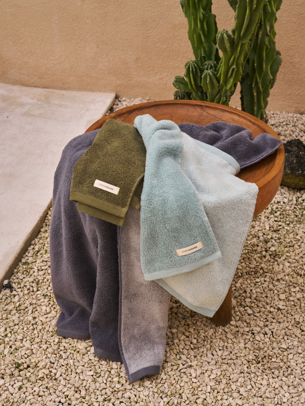 Otway Olive Bath Towel