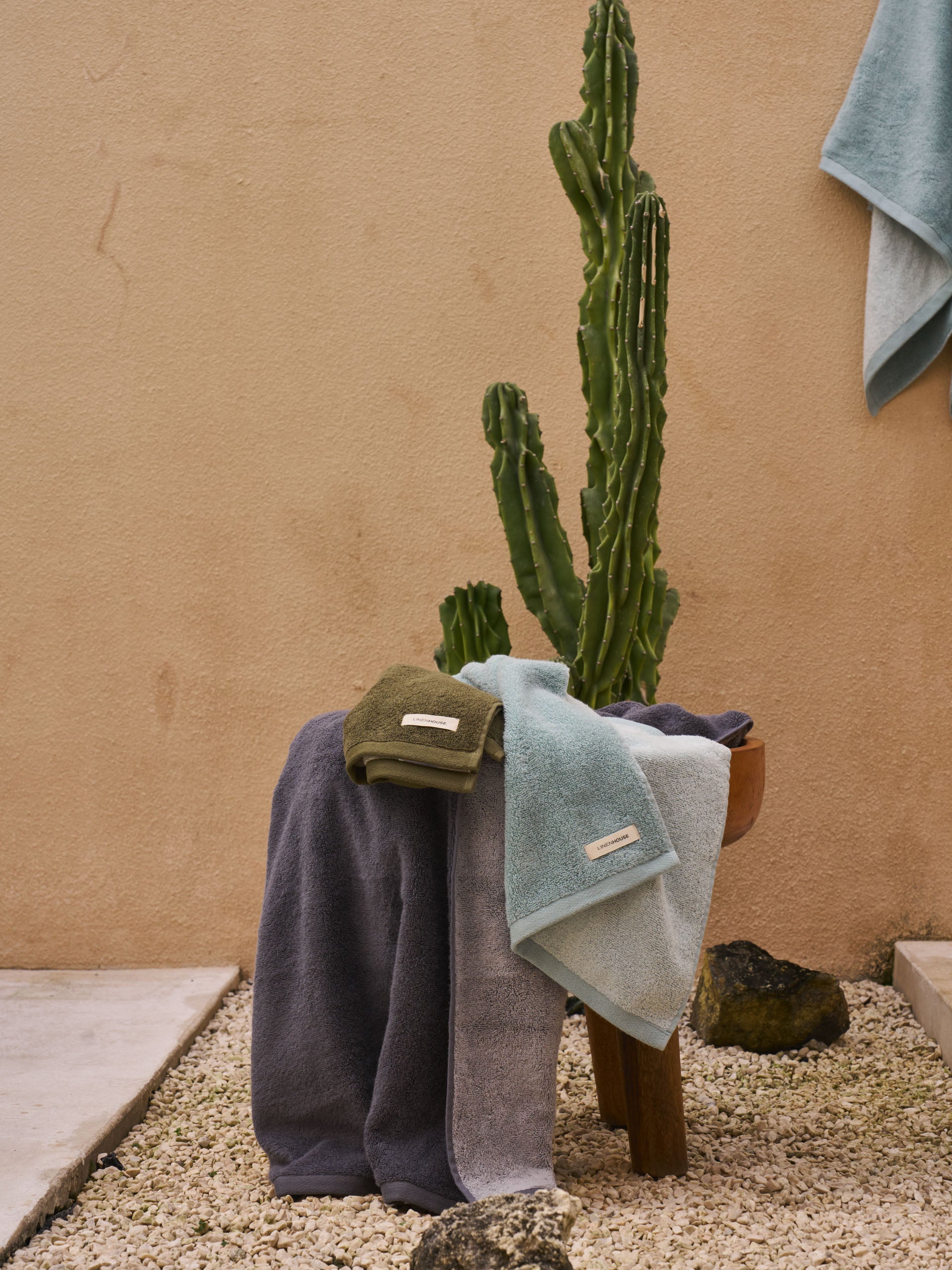 Otway Olive Bath Towel