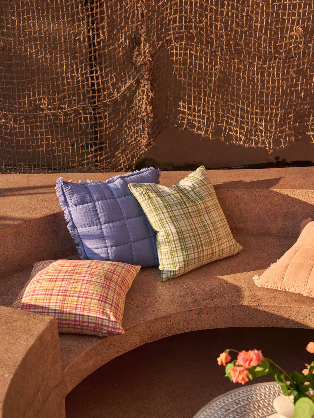 Sunnymead Mustard Cushion 48x48cm