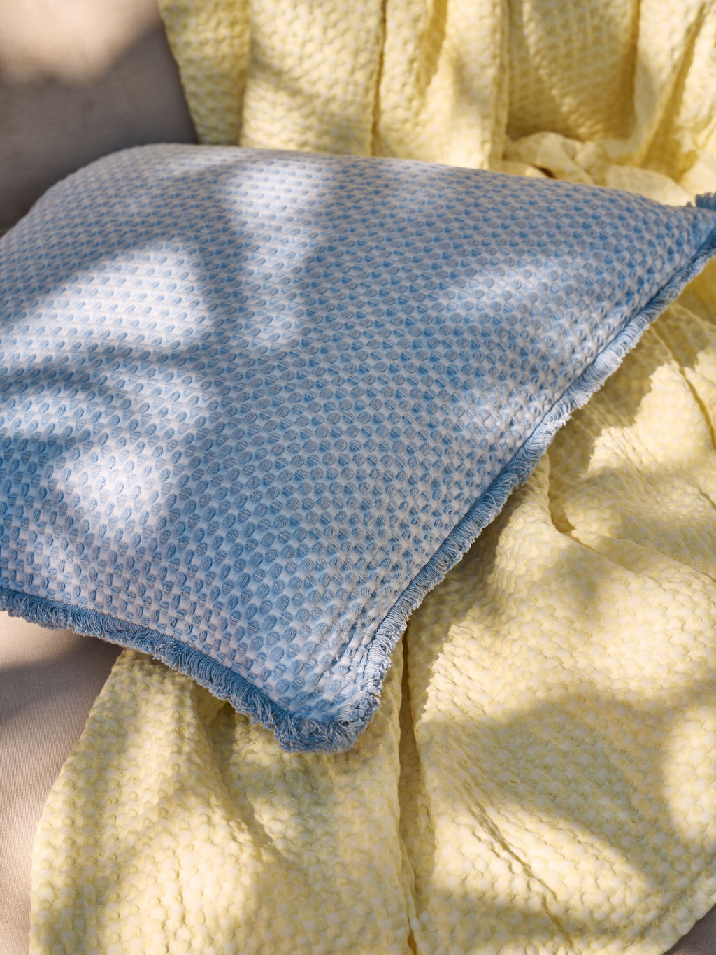 Saltwater Hydrangea Cushion 45x45cm