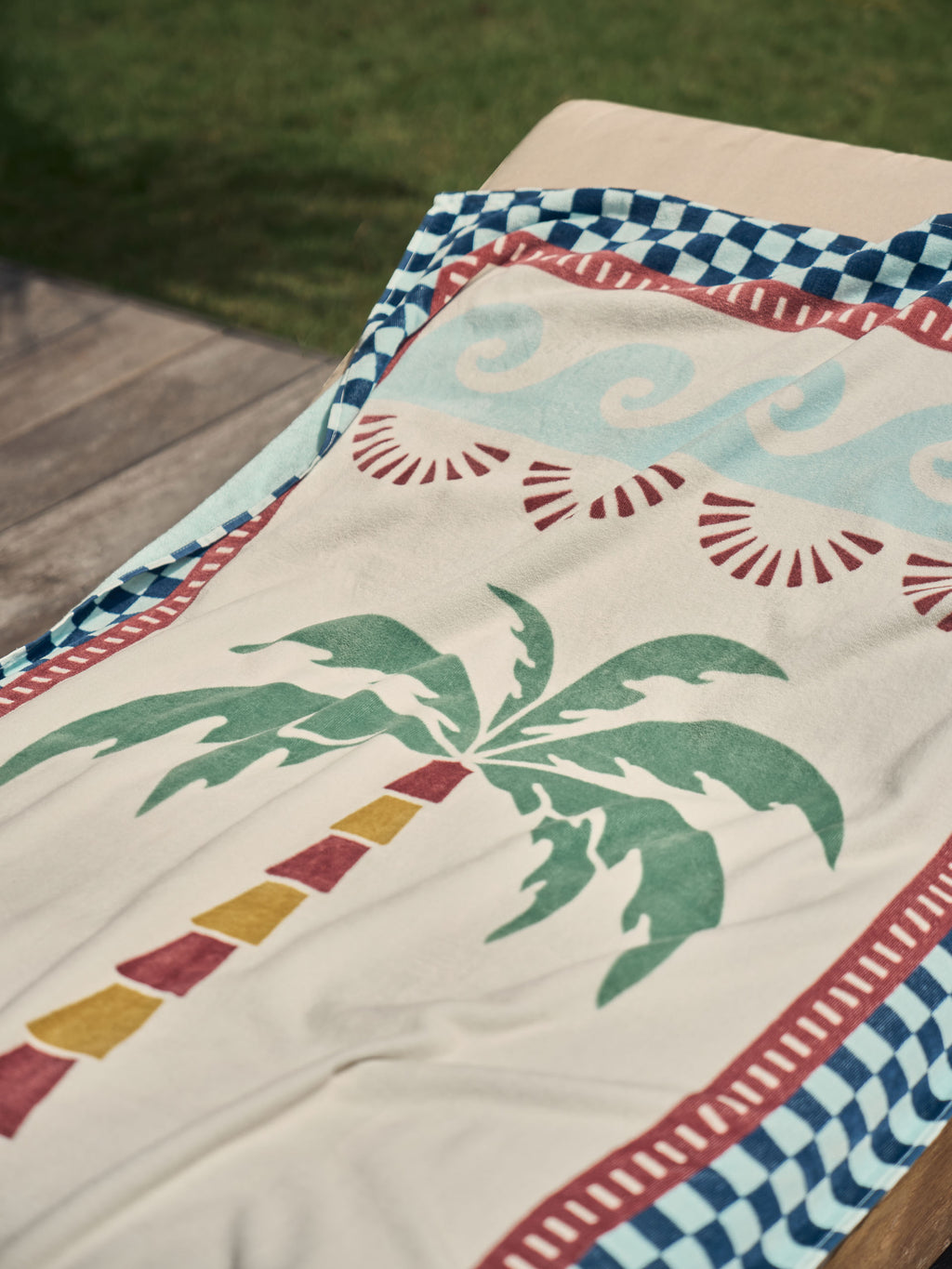 Palm Tree Beach Towel