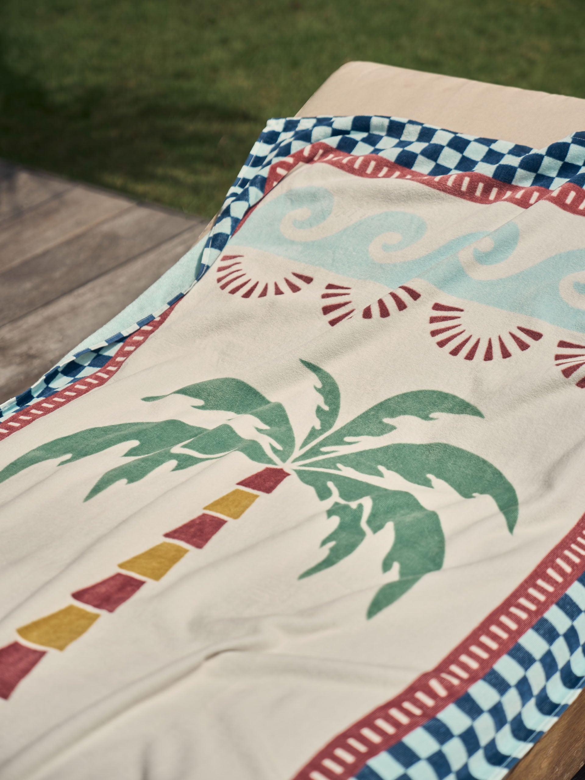 Palm Tree Beach Towel