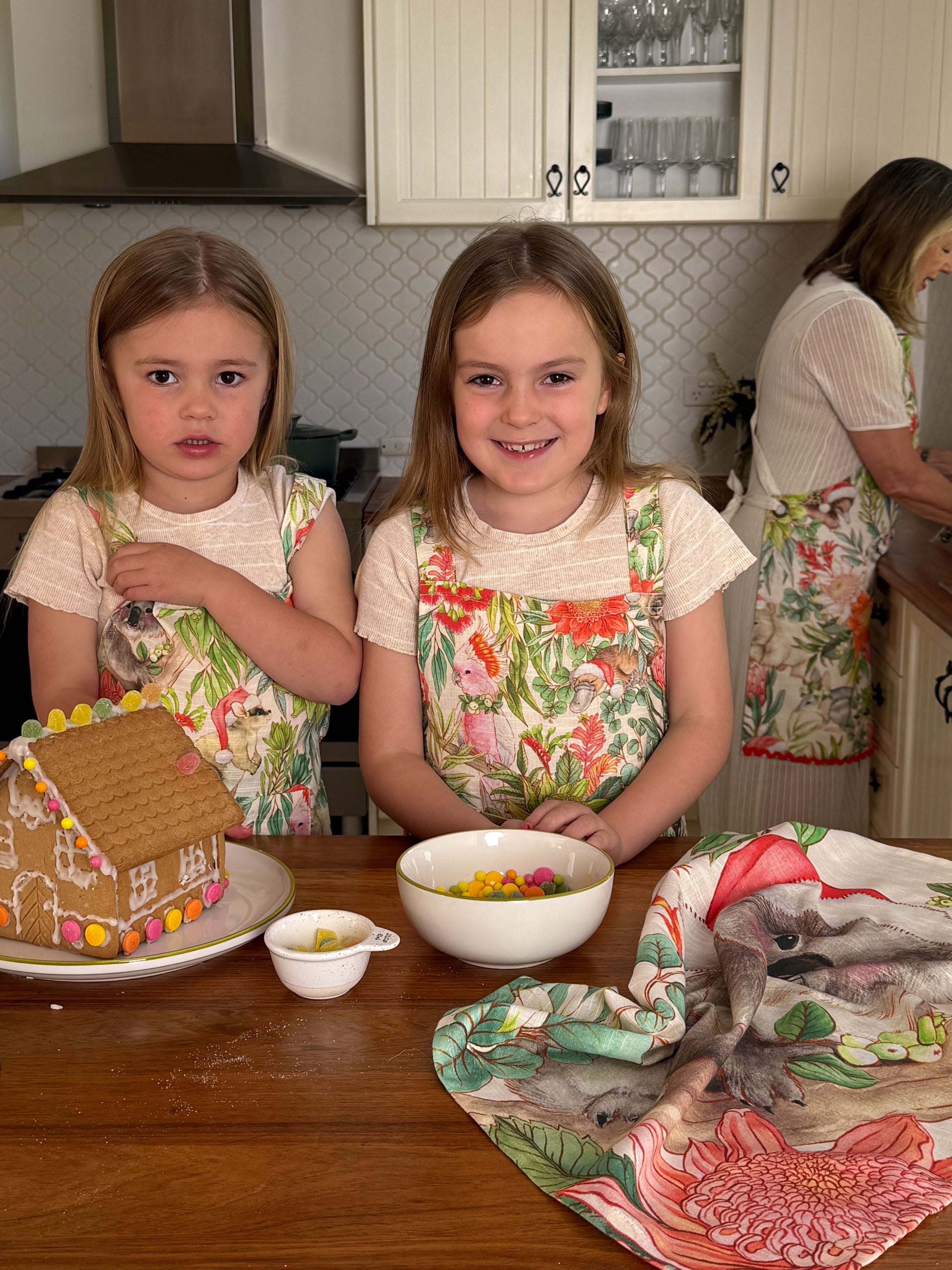 Bush Christmas Kids Apron