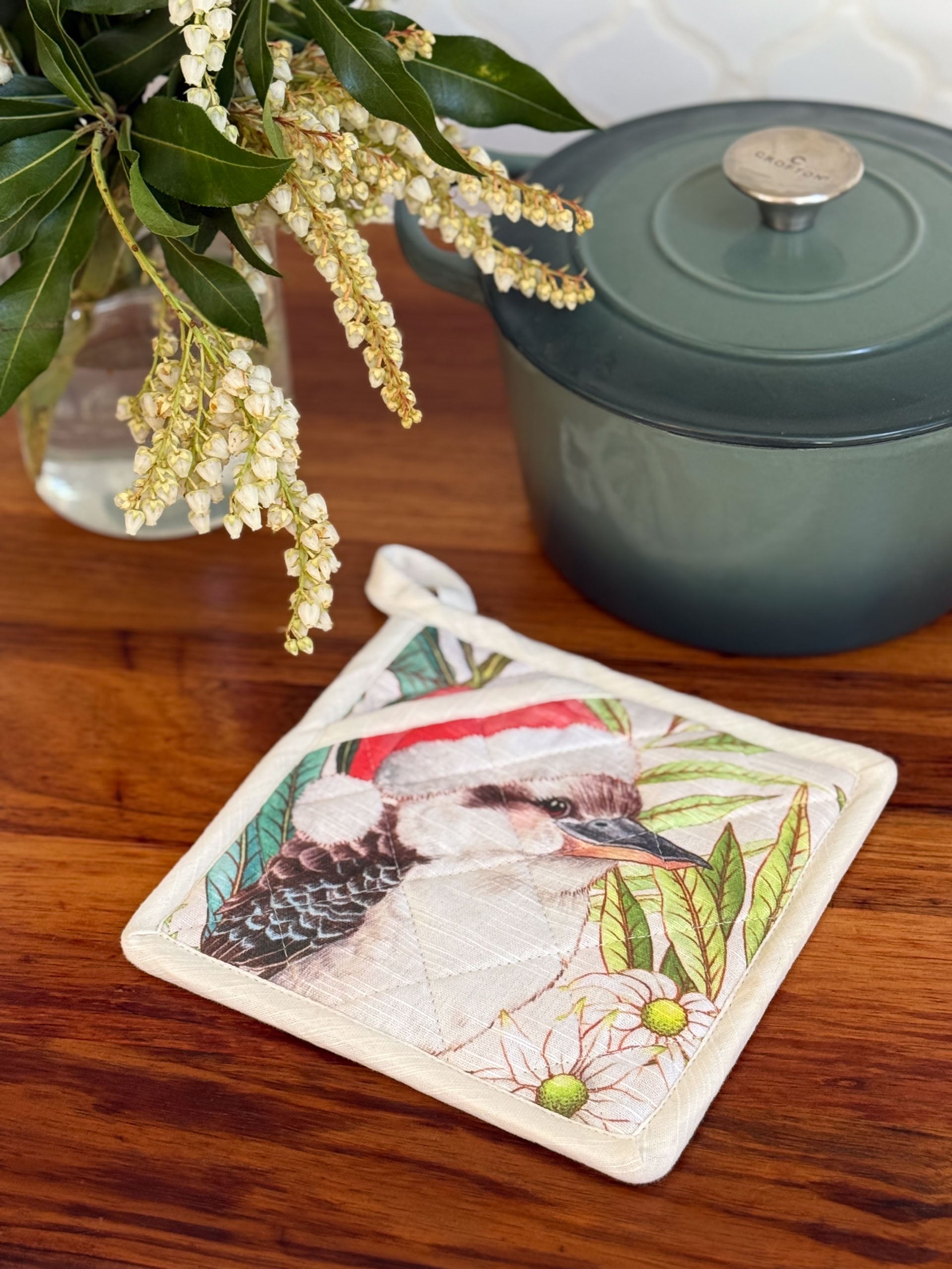 Bush Christmas Pot Holder