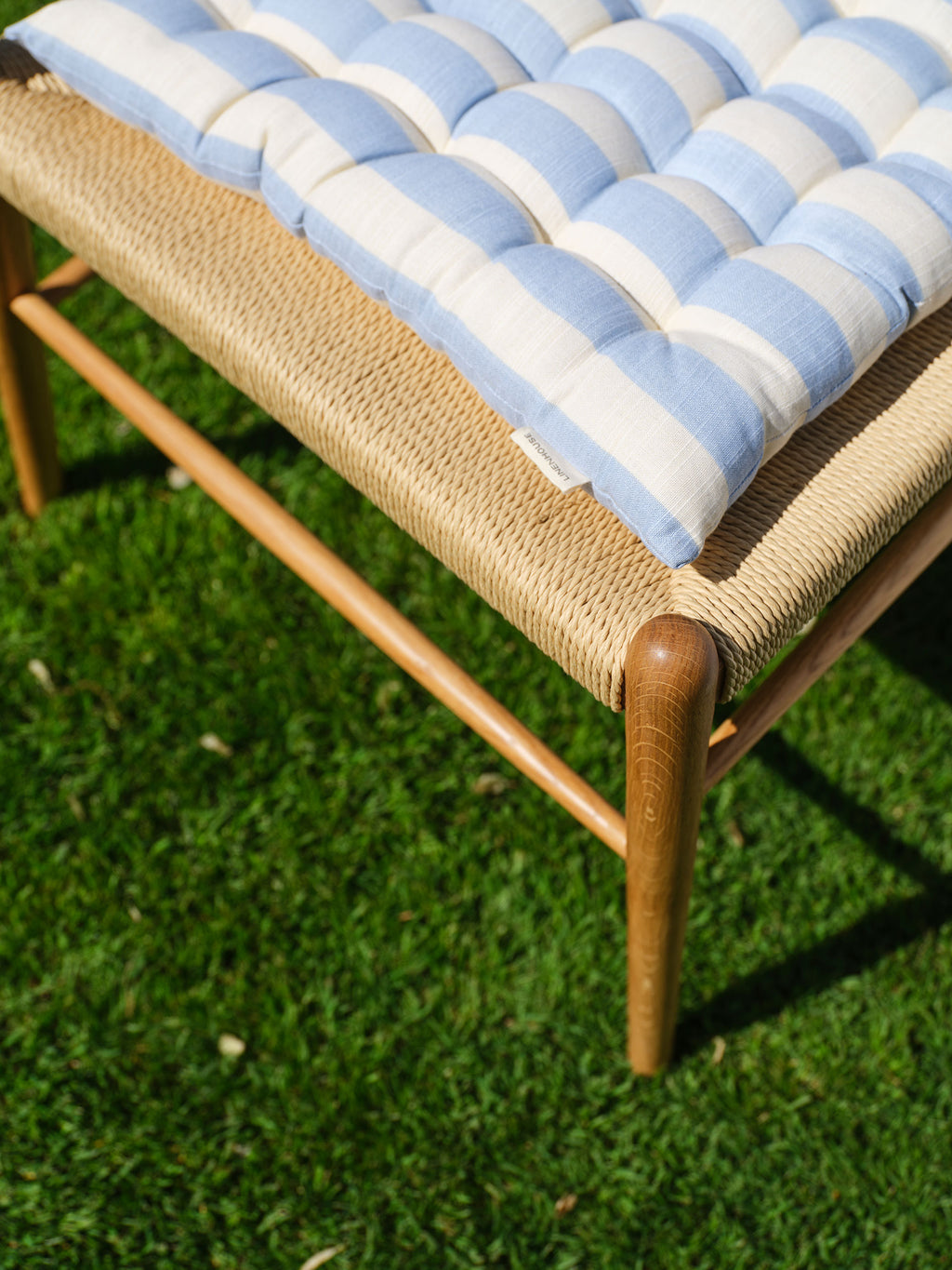 Como Chambray Chair Pad
