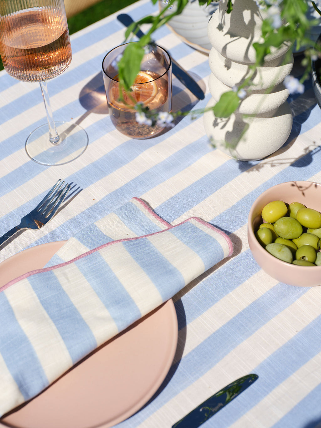 Como Chambray 4-Piece Napkin Set