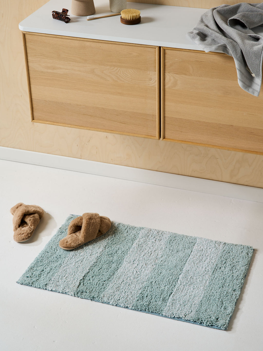 Duo Tone Saltwater Bath Mat
