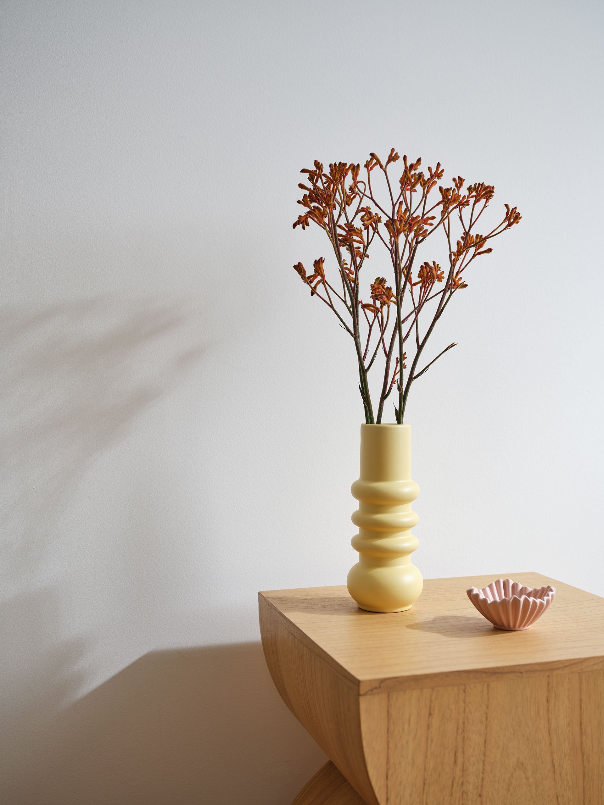 Orbit Lemon Vase 25cm