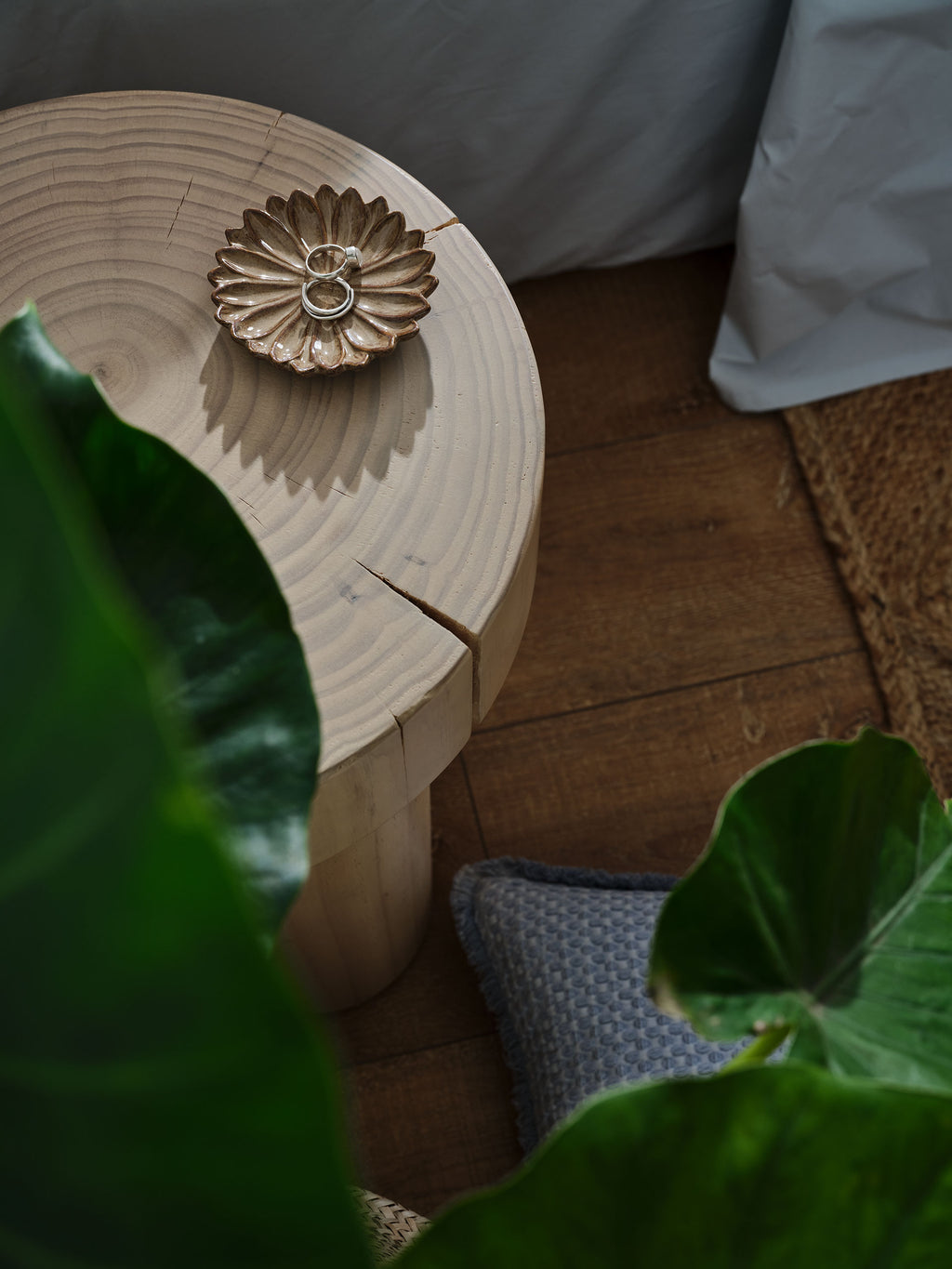 Daisy Brown Trinket Plate 10cm
