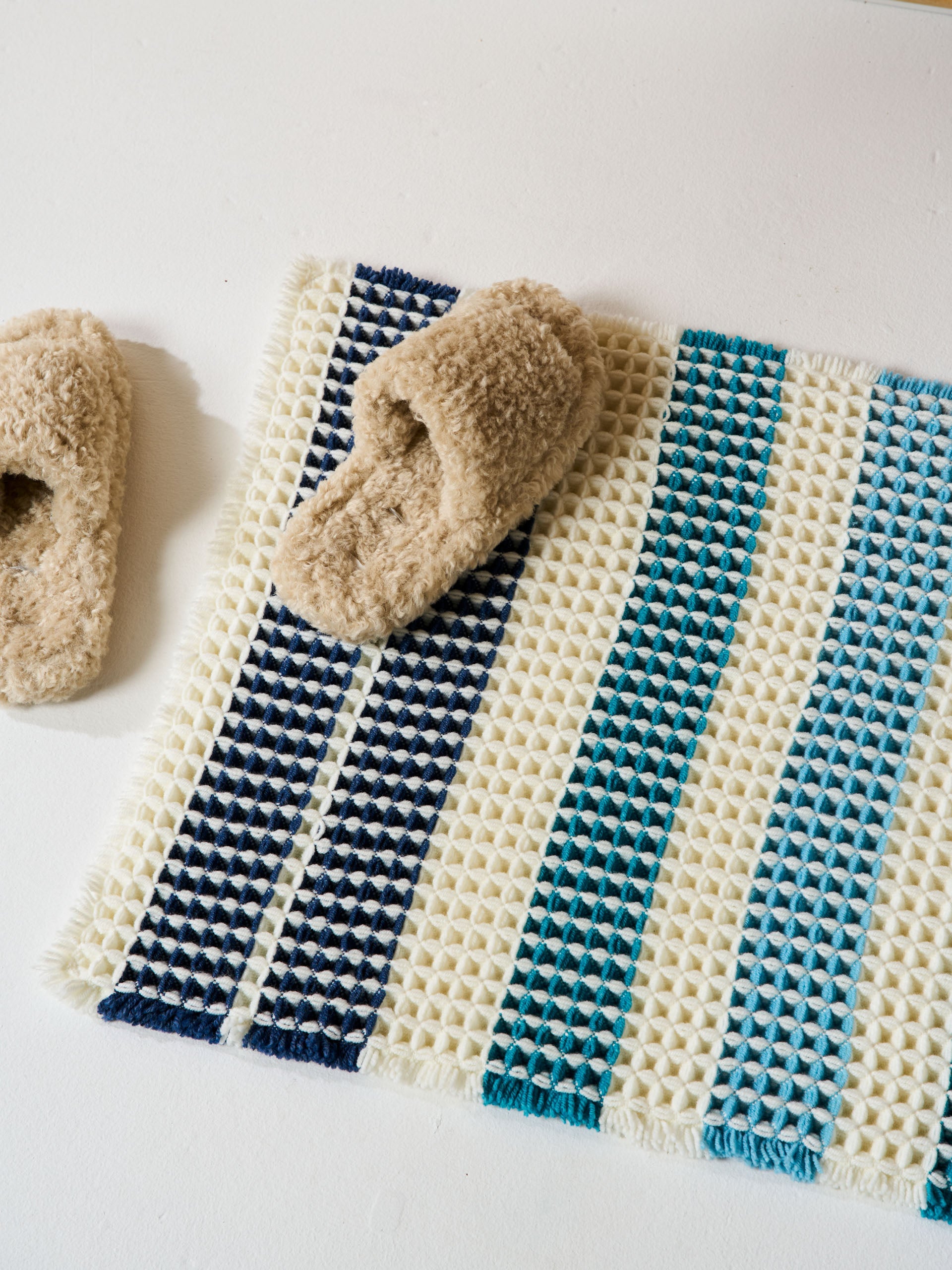 Ravello Blue Bath Mat