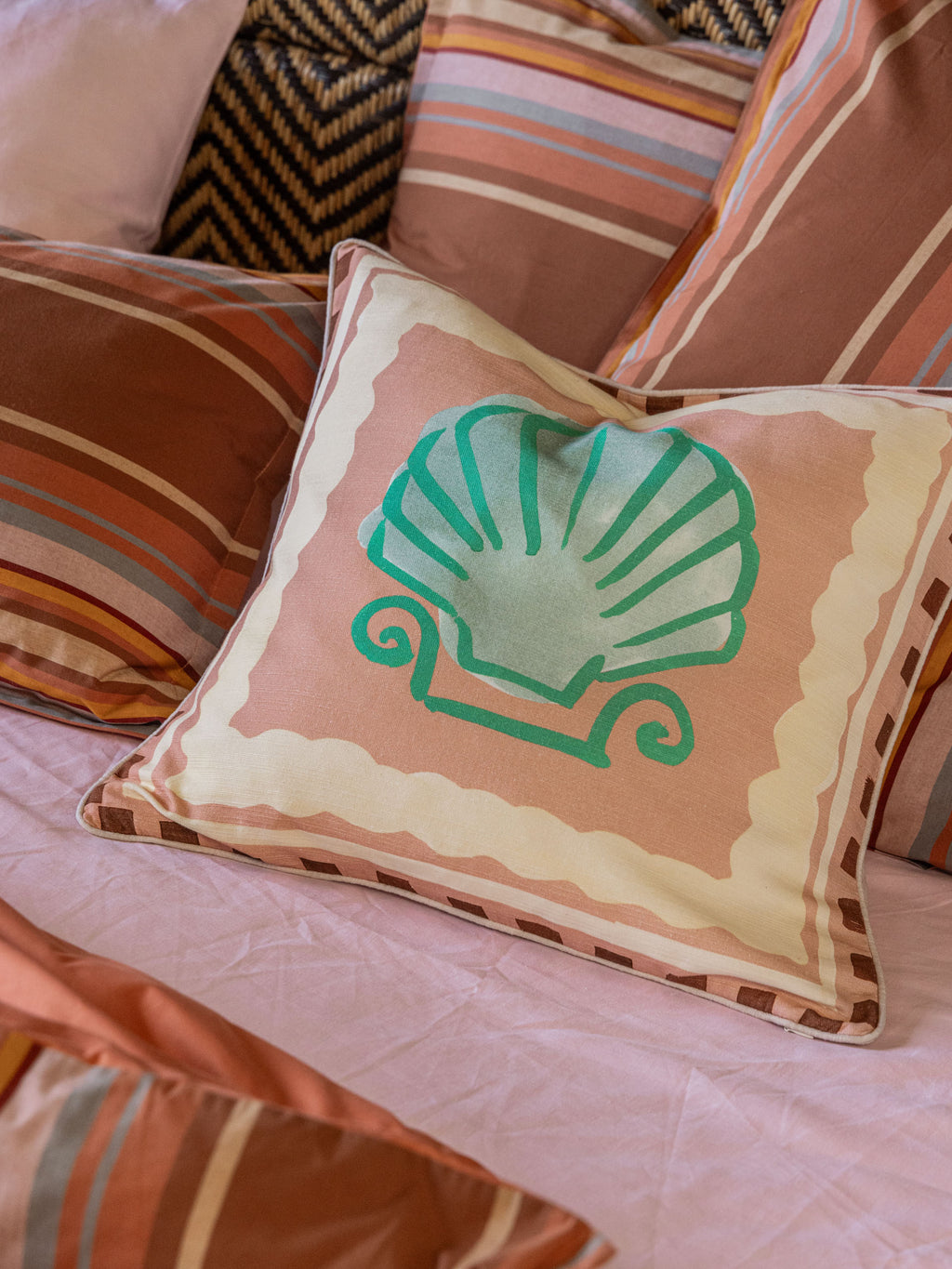 Oceana Shell Cushion 48x48cm