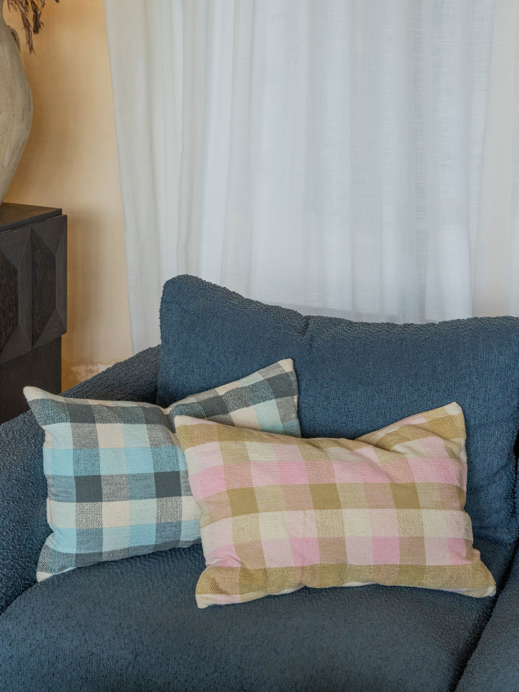Bordeaux Peony Cushion 40x60cm