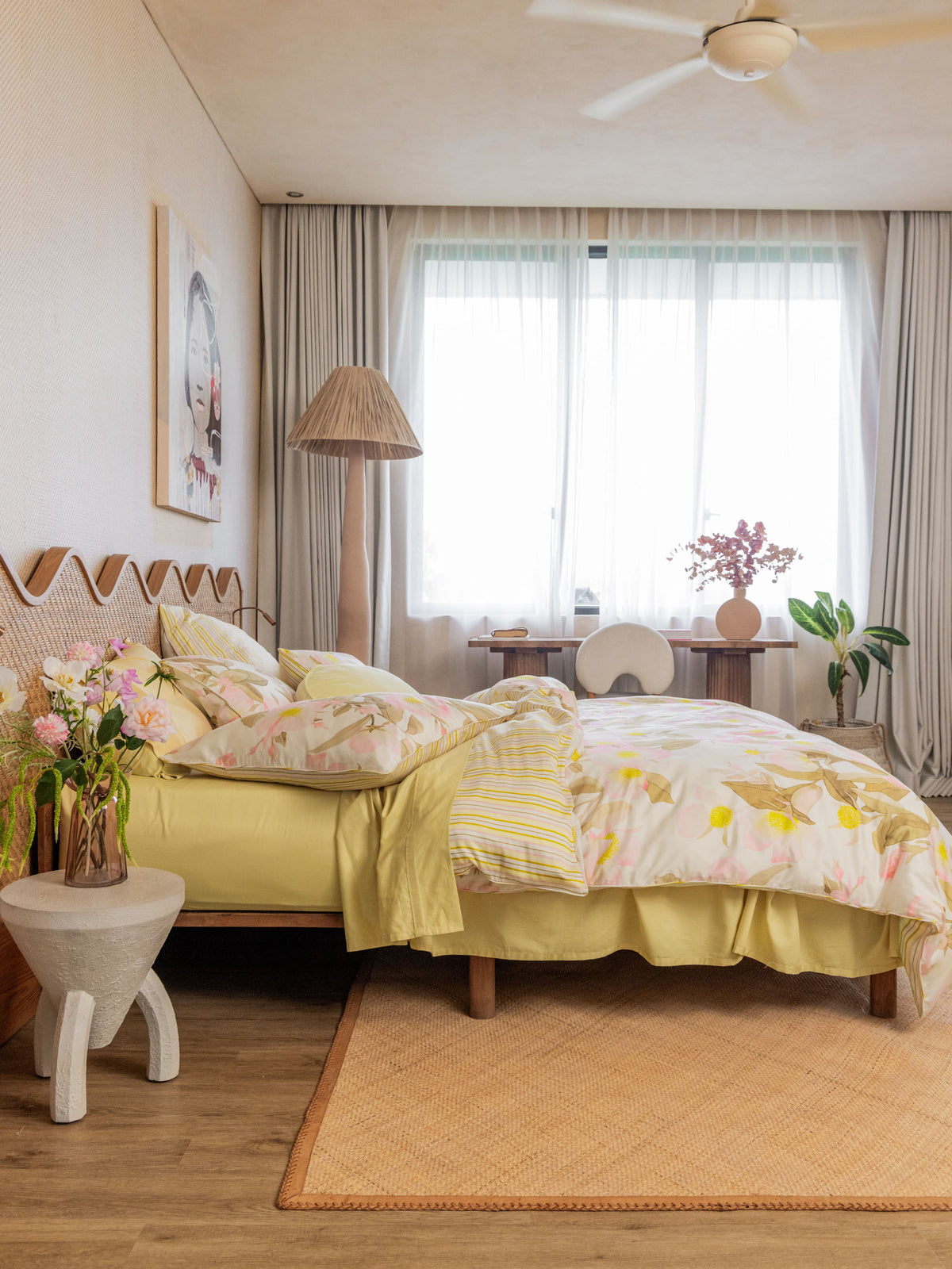Camellia Quilt Cover Set