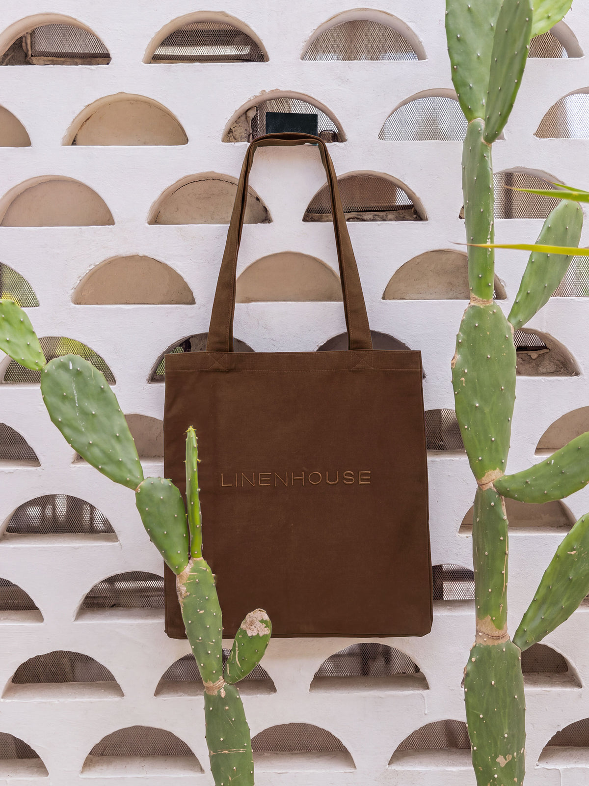 Logo Chocolate Tote Bag