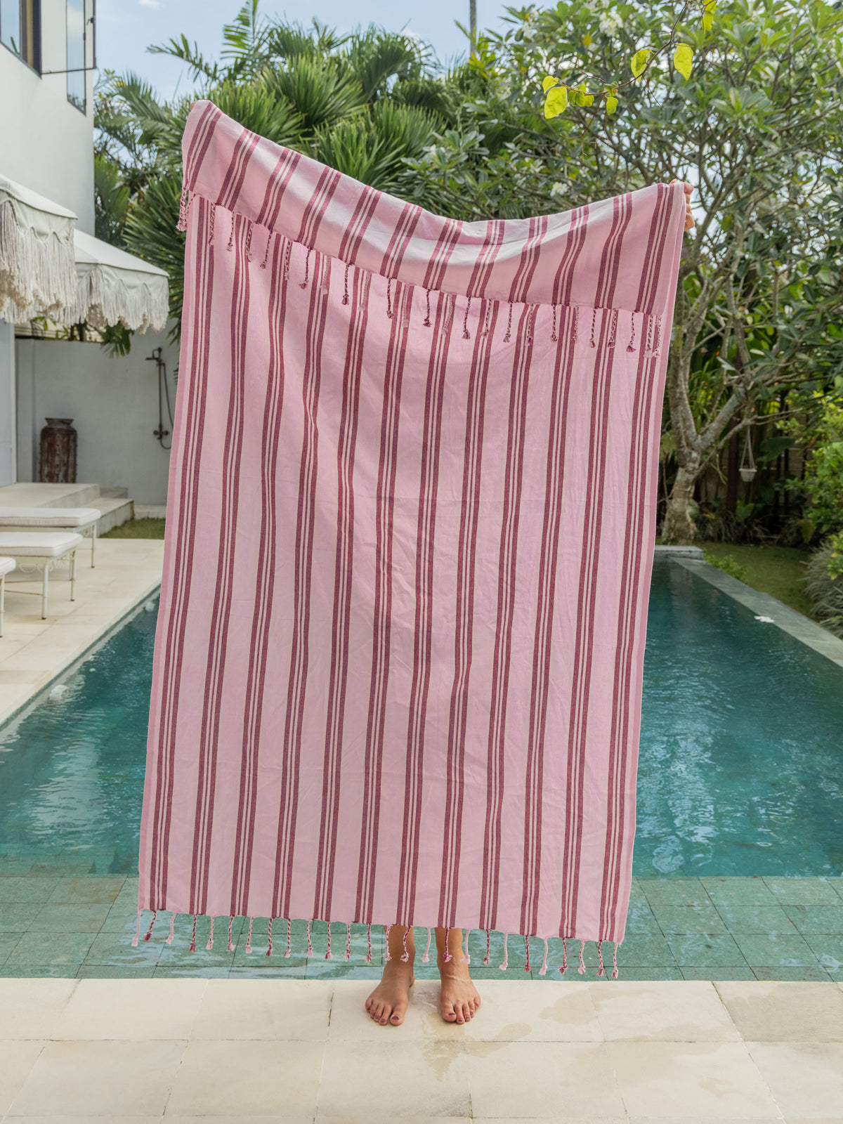 Terrigal Peony Hammam Towel