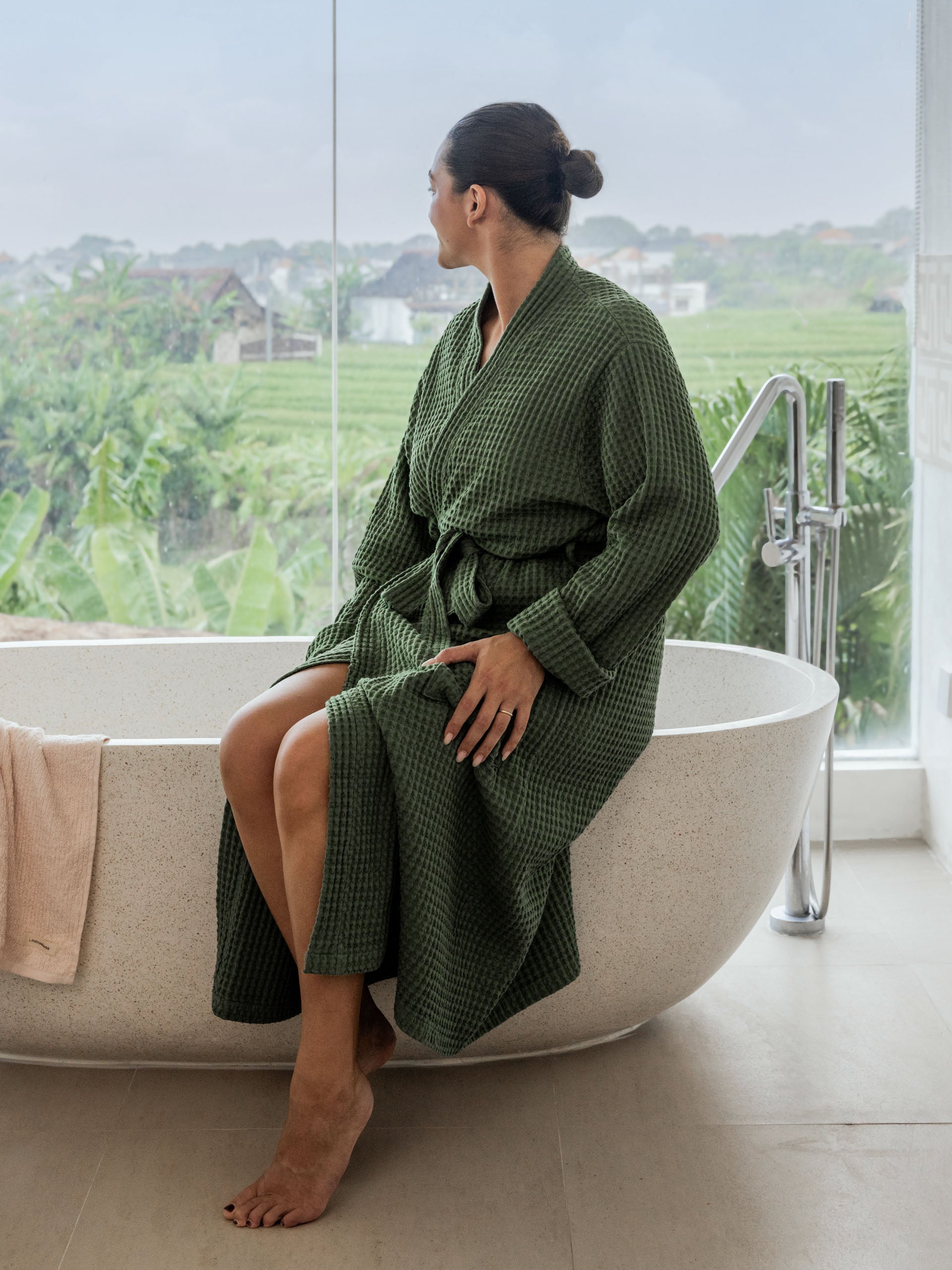 Keaton Evergreen Robe