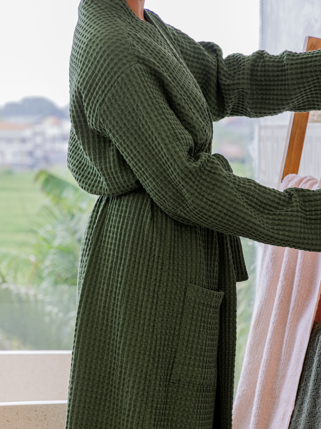 Keaton Evergreen Robe
