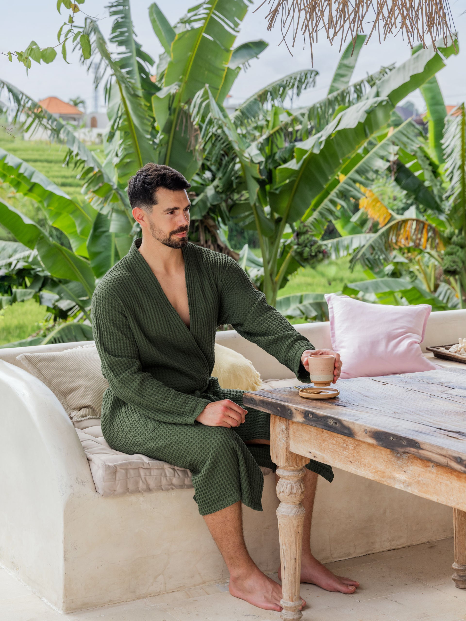 Keaton Evergreen Robe
