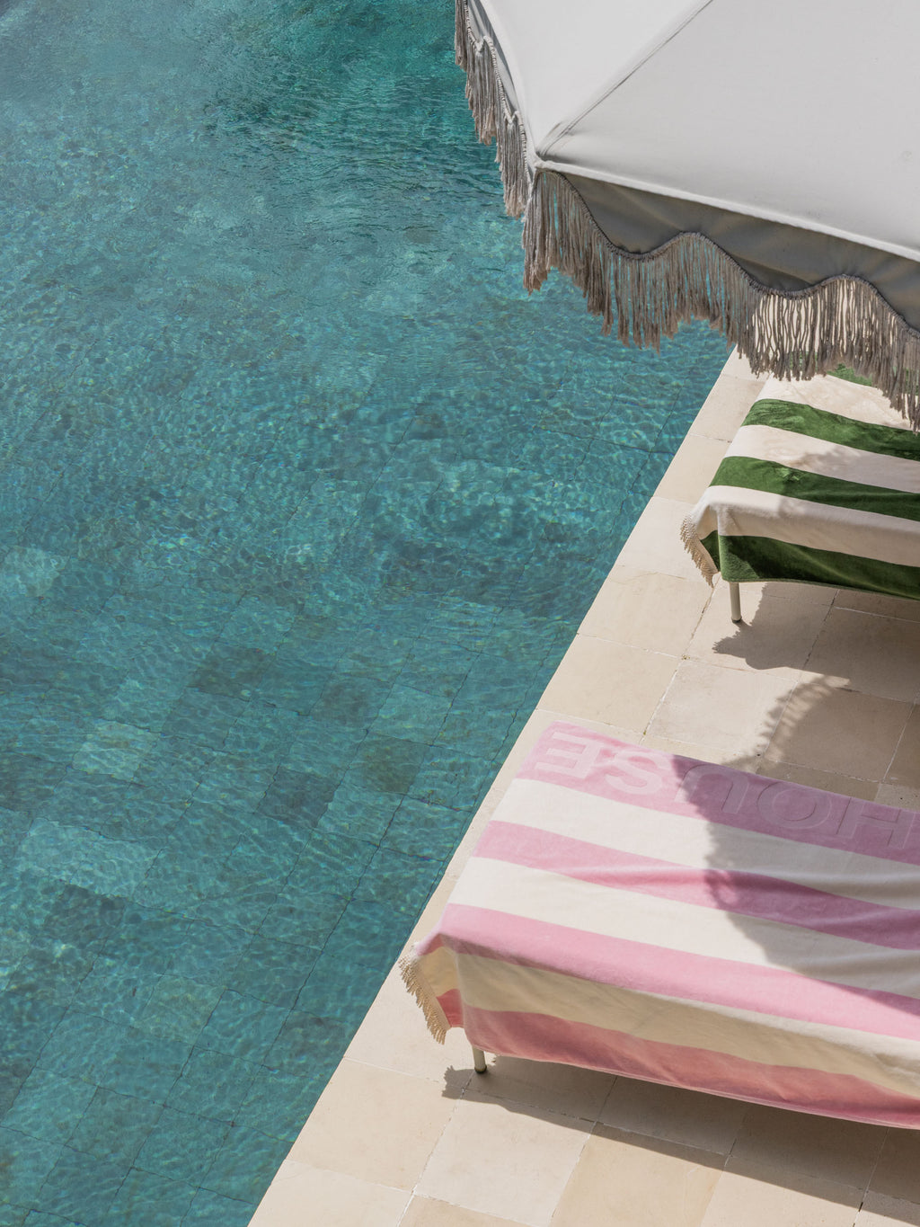 Logo Peony Beach Towel