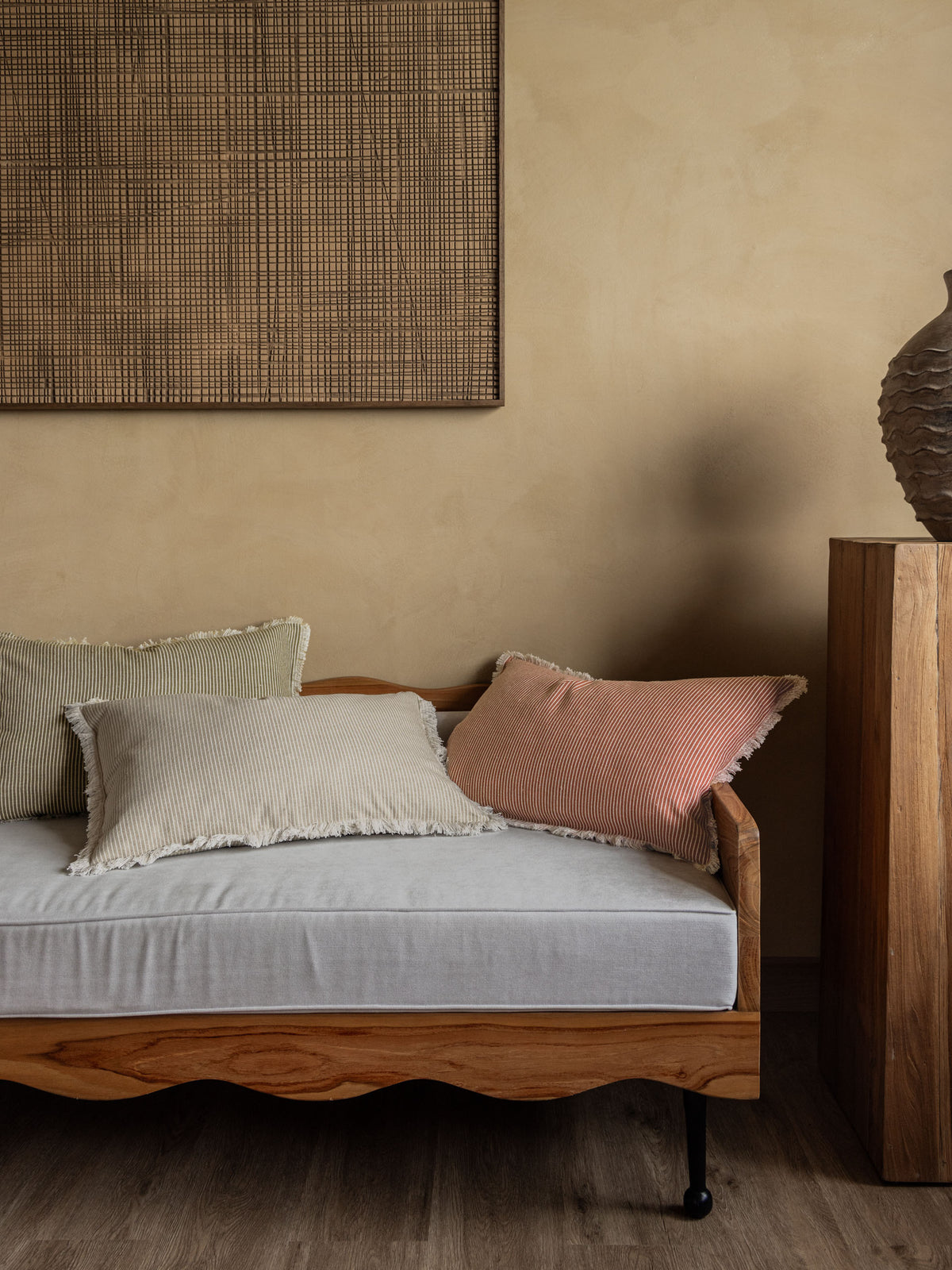 Lonsdale Natural Cushion 40x60cm