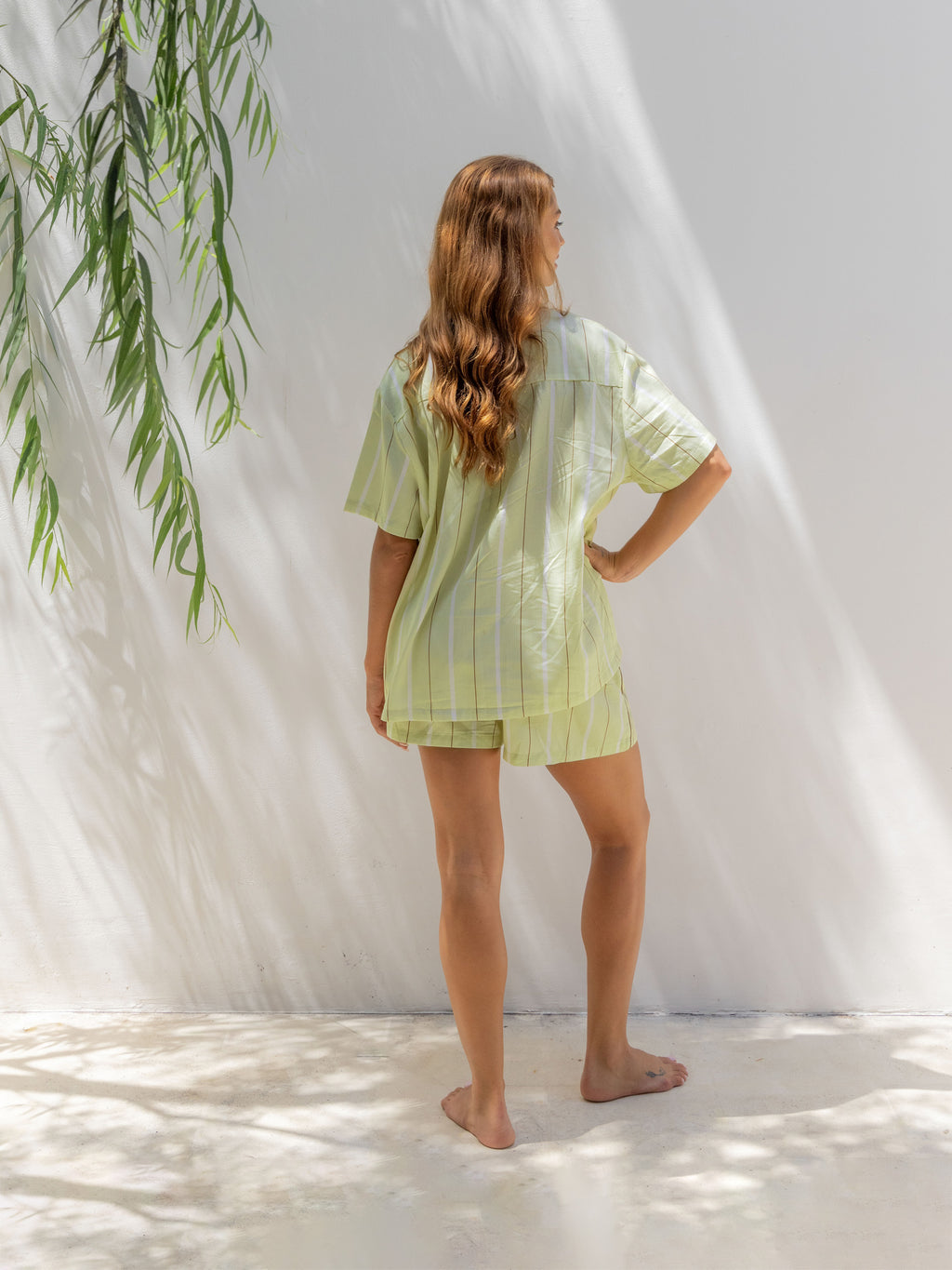 Monday Stripe Pear Pyjama Set