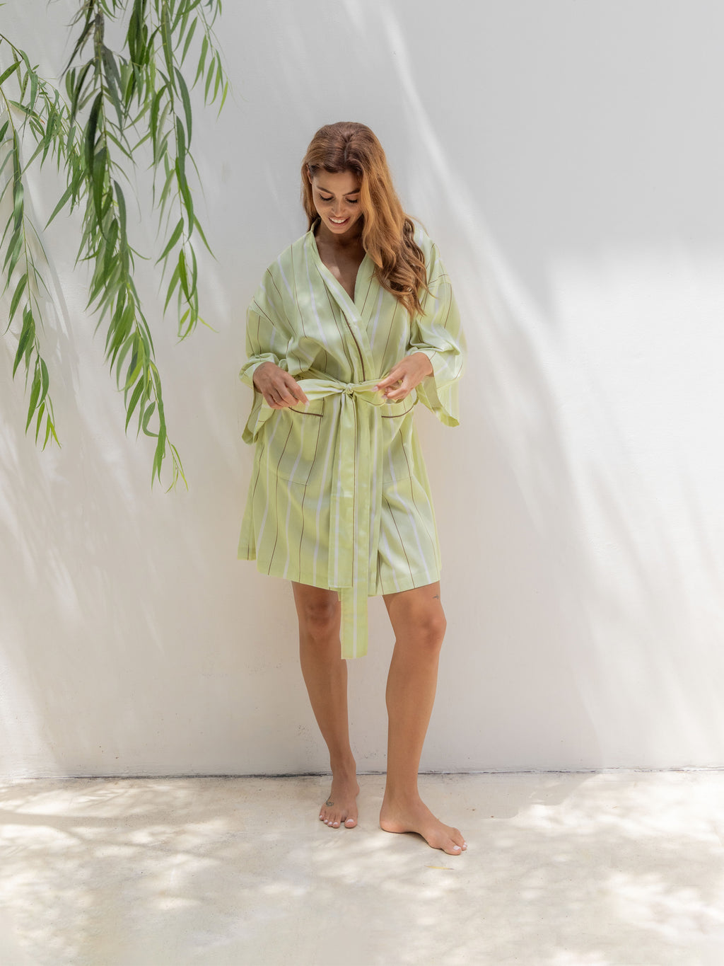 Monday Stripe Pear Robe
