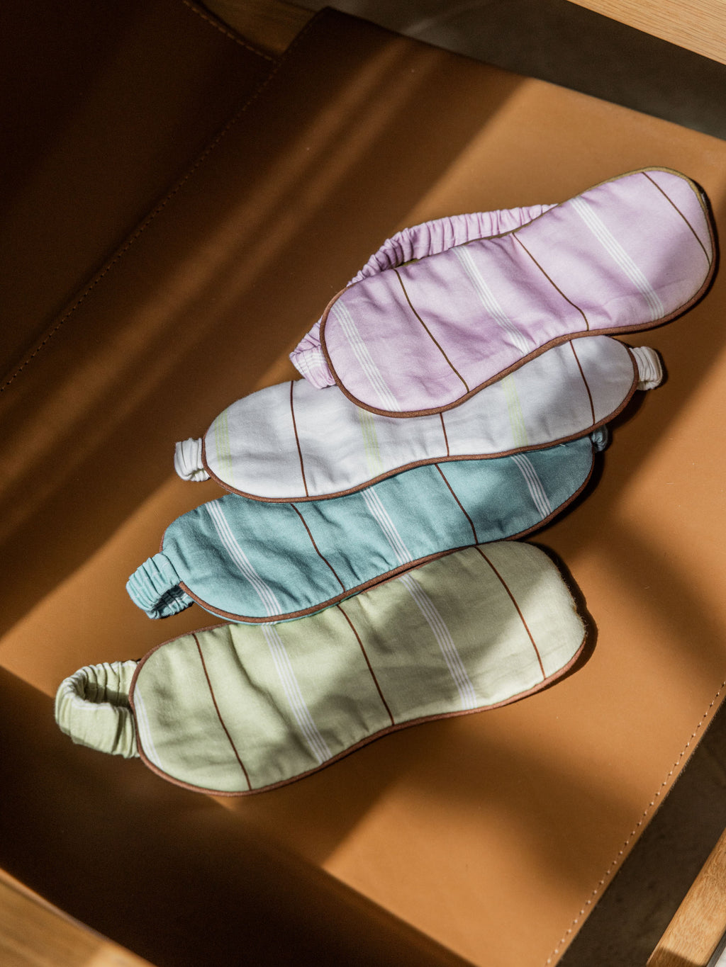 Monday Stripe Pear Sleep Mask
