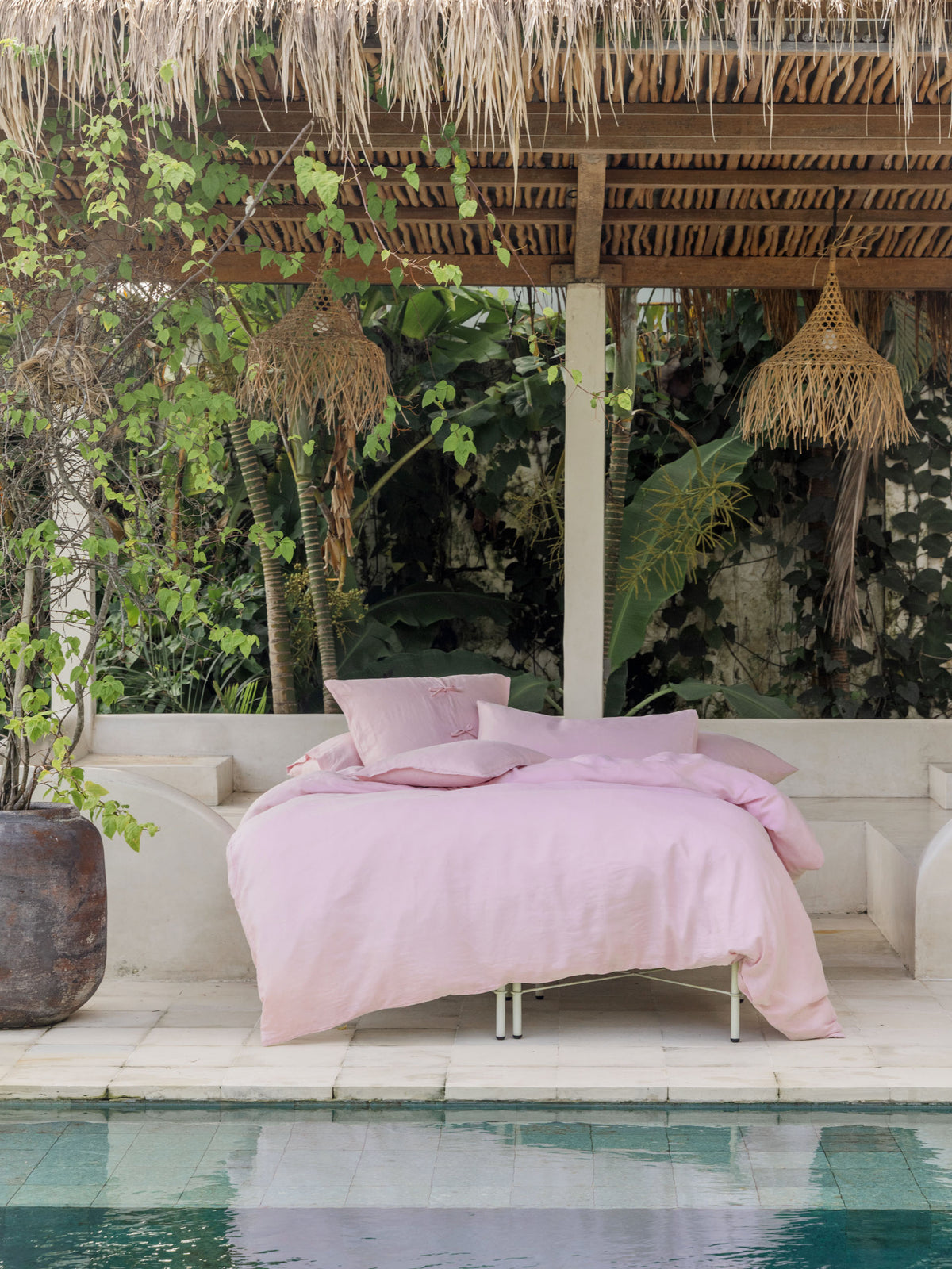 Nimes Lavender Quilt Cover Set