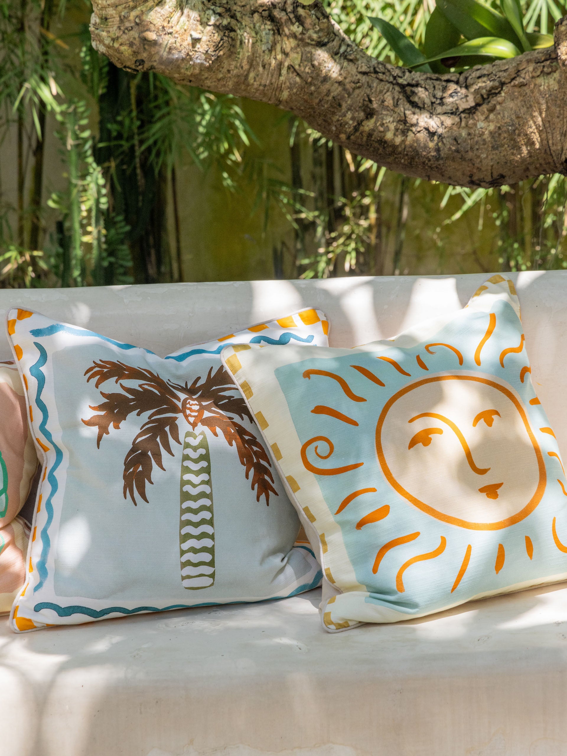 Oceana Sun Cushion 48x48cm