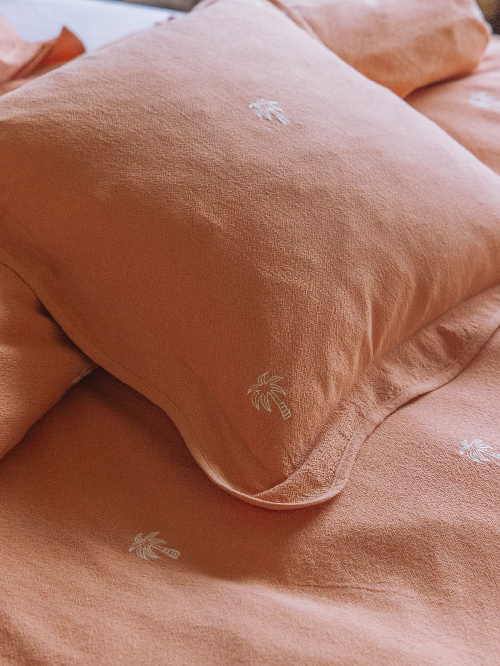 Palmier Pink Clay Cushion 48x48cm